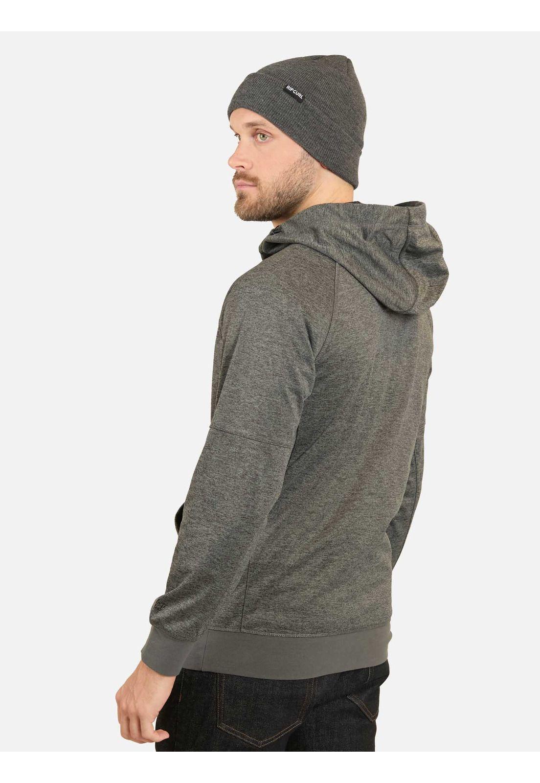 Poleron Wetland Anti-series Fleece Gris Hombre Ripcurl-1