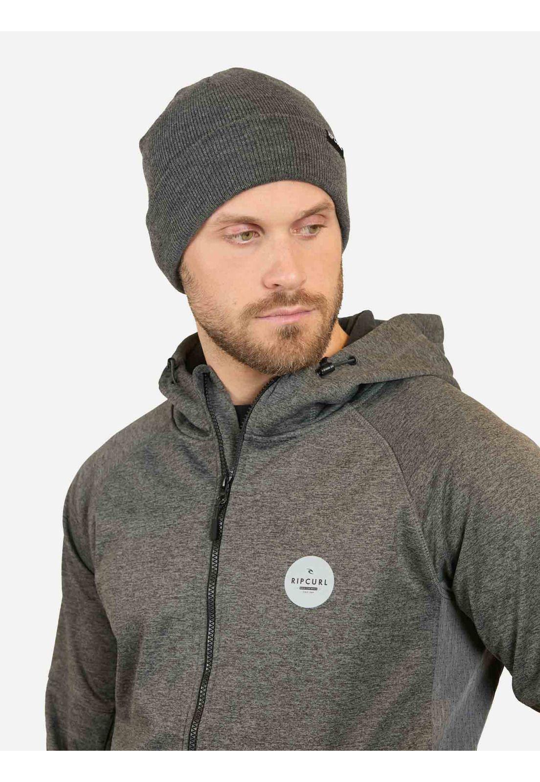 Poleron Wetland Anti-series Fleece Gris Hombre Ripcurl-2
