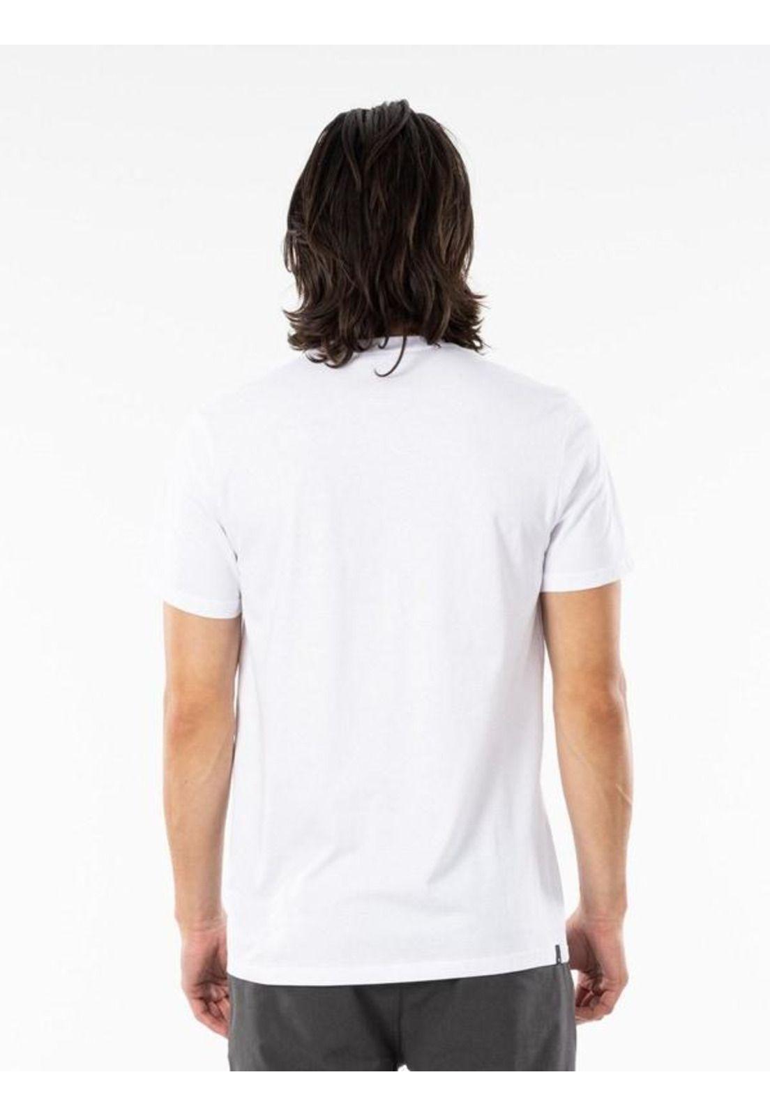 Polera PLAIN POCKET TEE Hombre Blanco Rip Curl-0