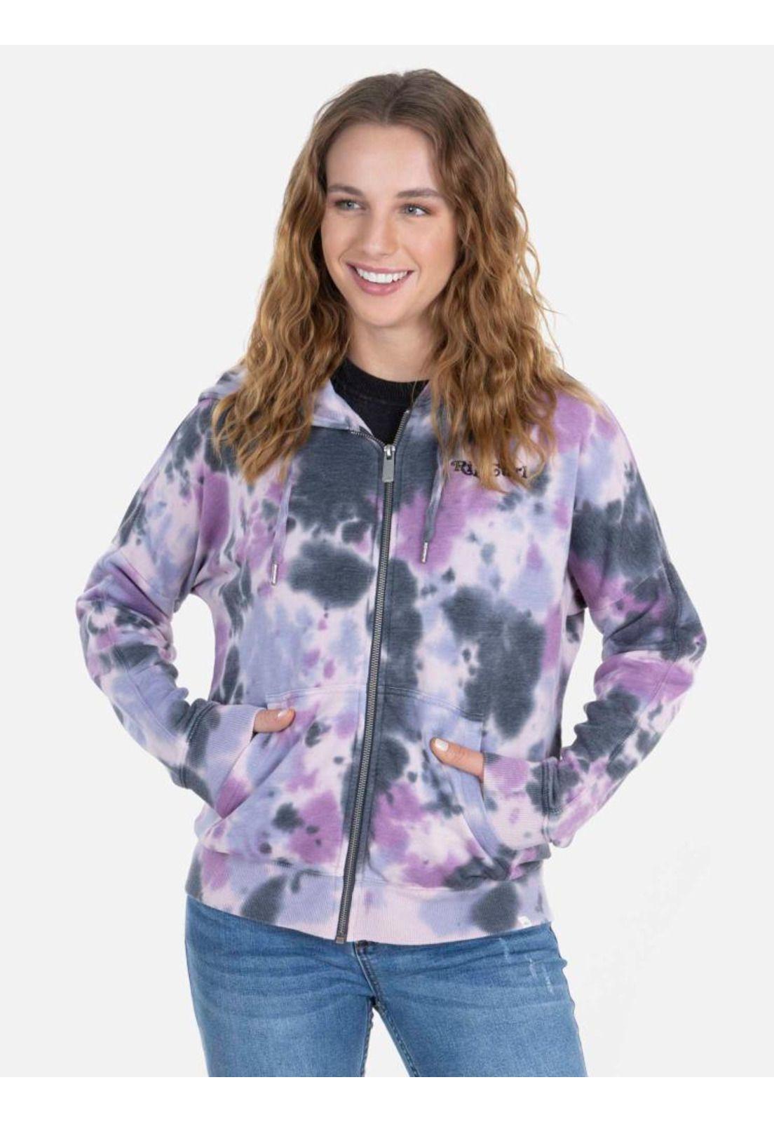 Poleron PINKFUL DYE Mujer Multicolor Rip Curl-0