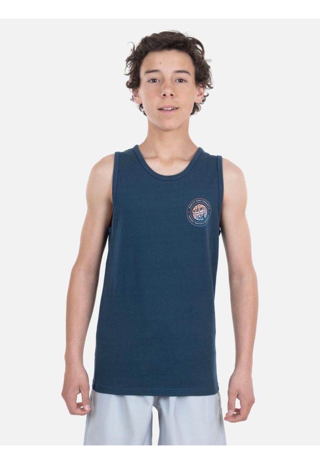 Polera Juvenil 6P309-MV22 Azul Rip Curl-0