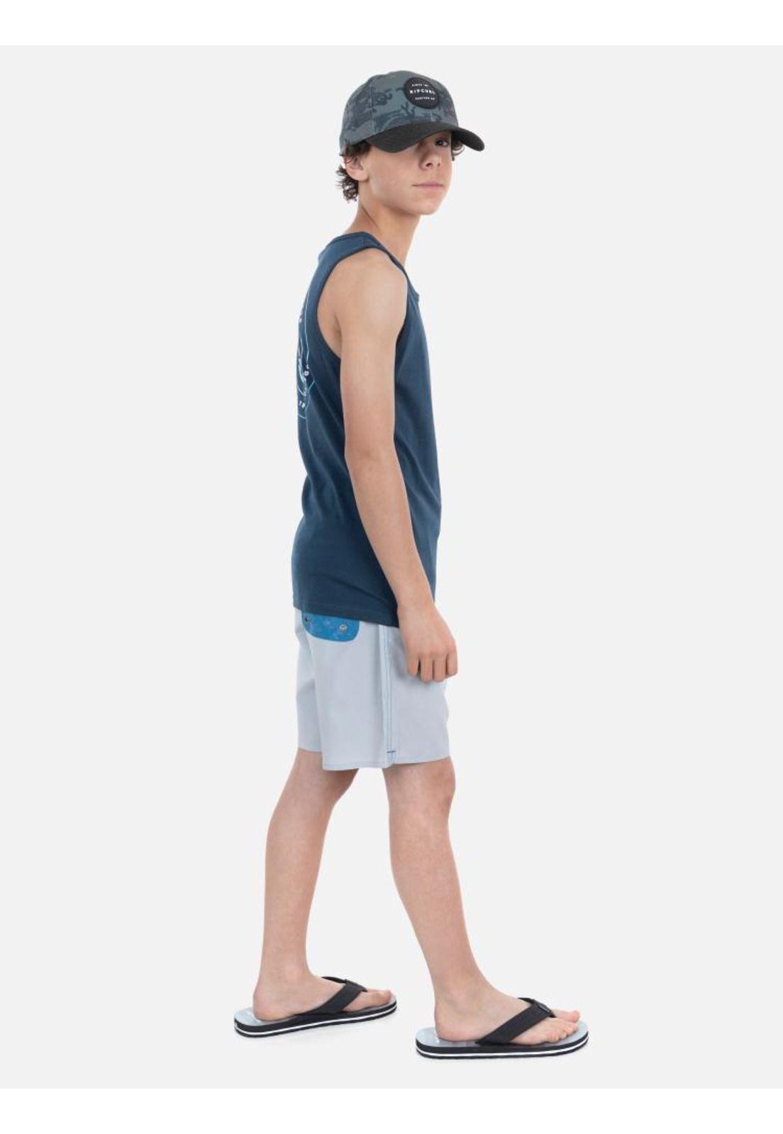 Polera Juvenil 6P309-MV22 Azul Rip Curl-3