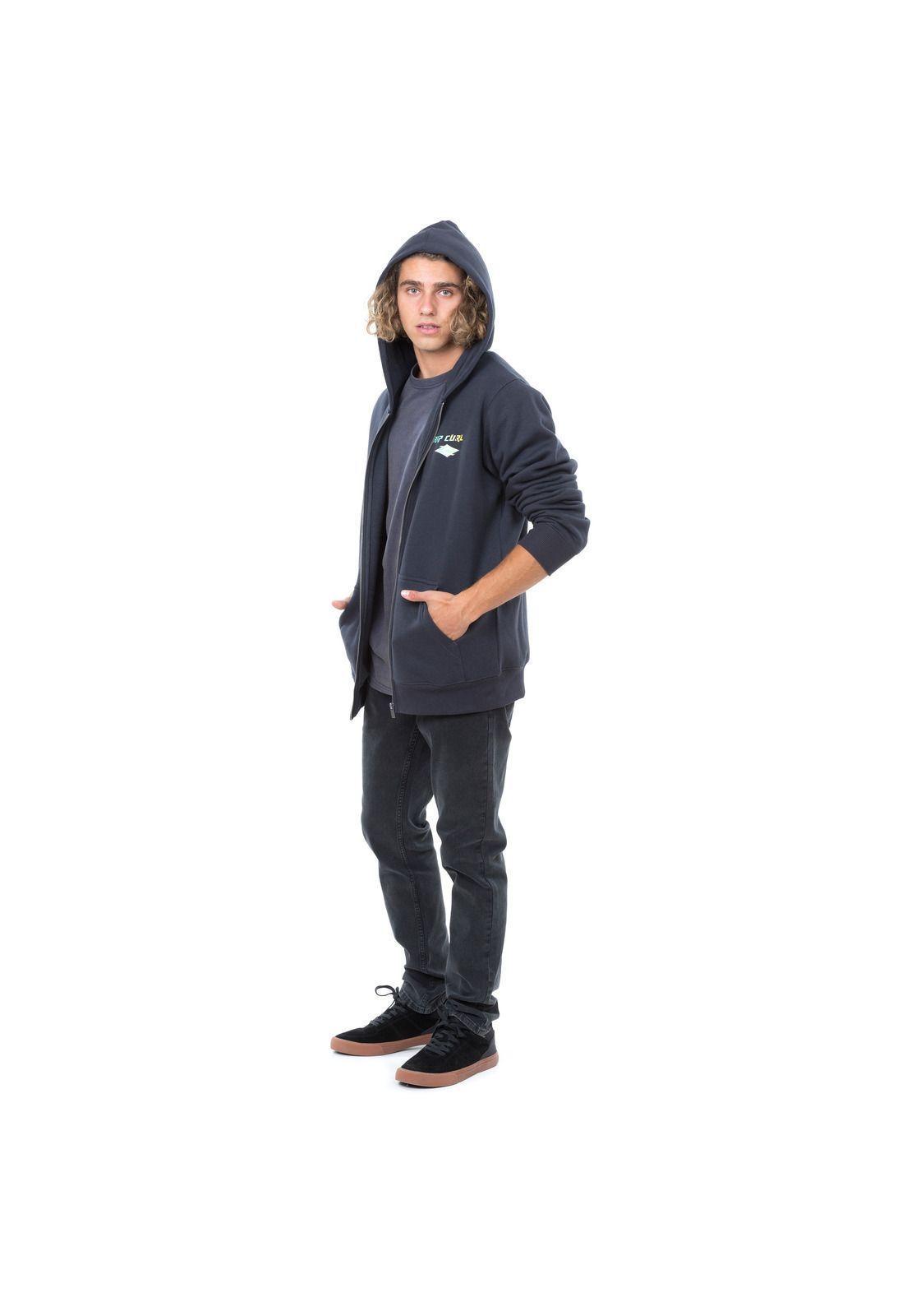 Poleron Hombre Gris Oscuro 6O231-MI20 Rip Curl-3