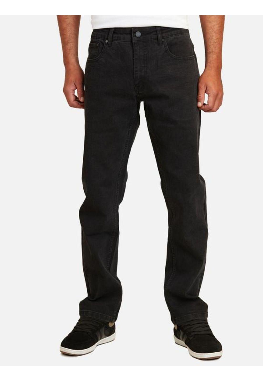 Jeans Skinny Denim Negro Hombre Rip Curl-0