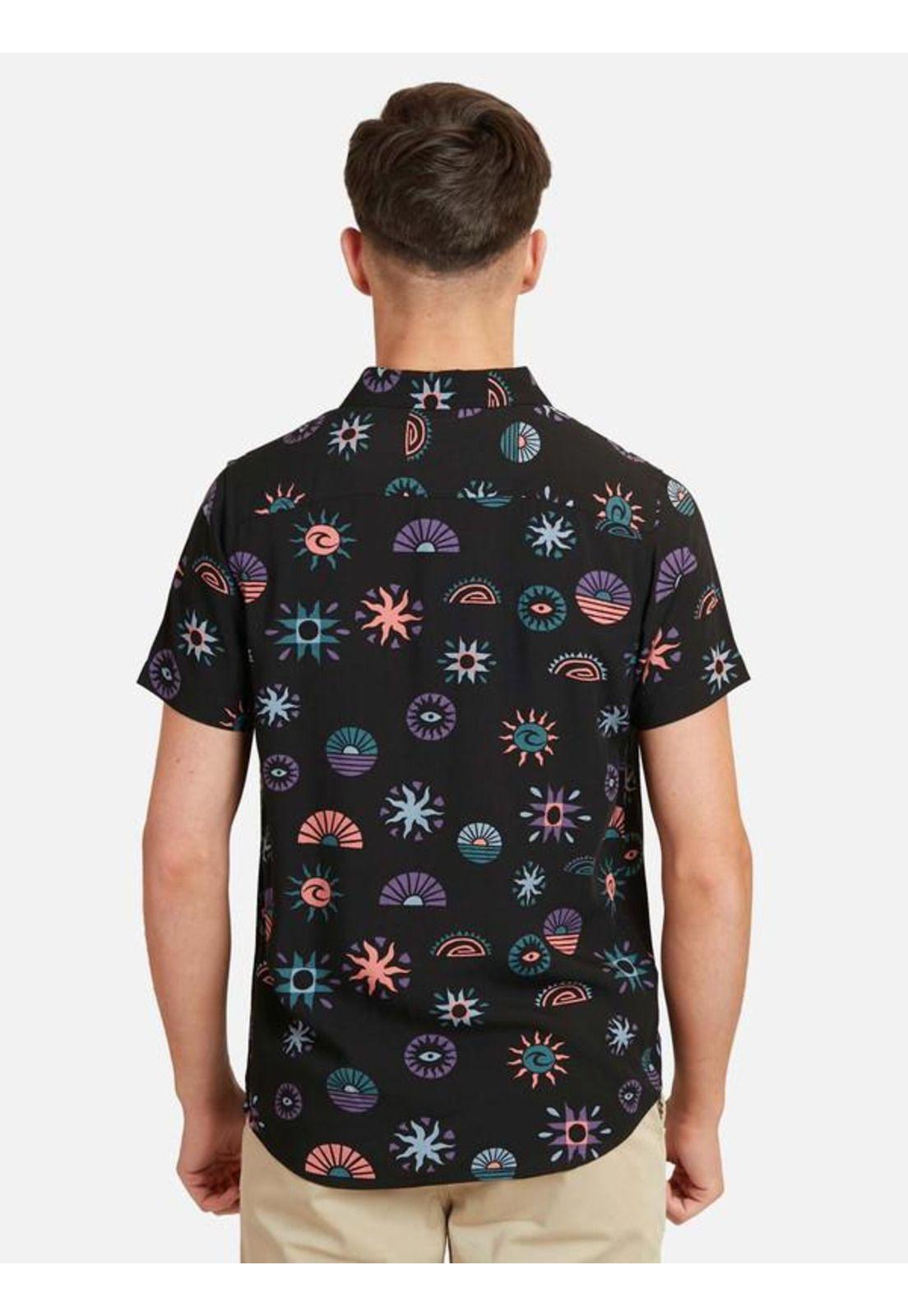 Camisa M/C Multicolor Juvenil Hombre Ripcurl-1