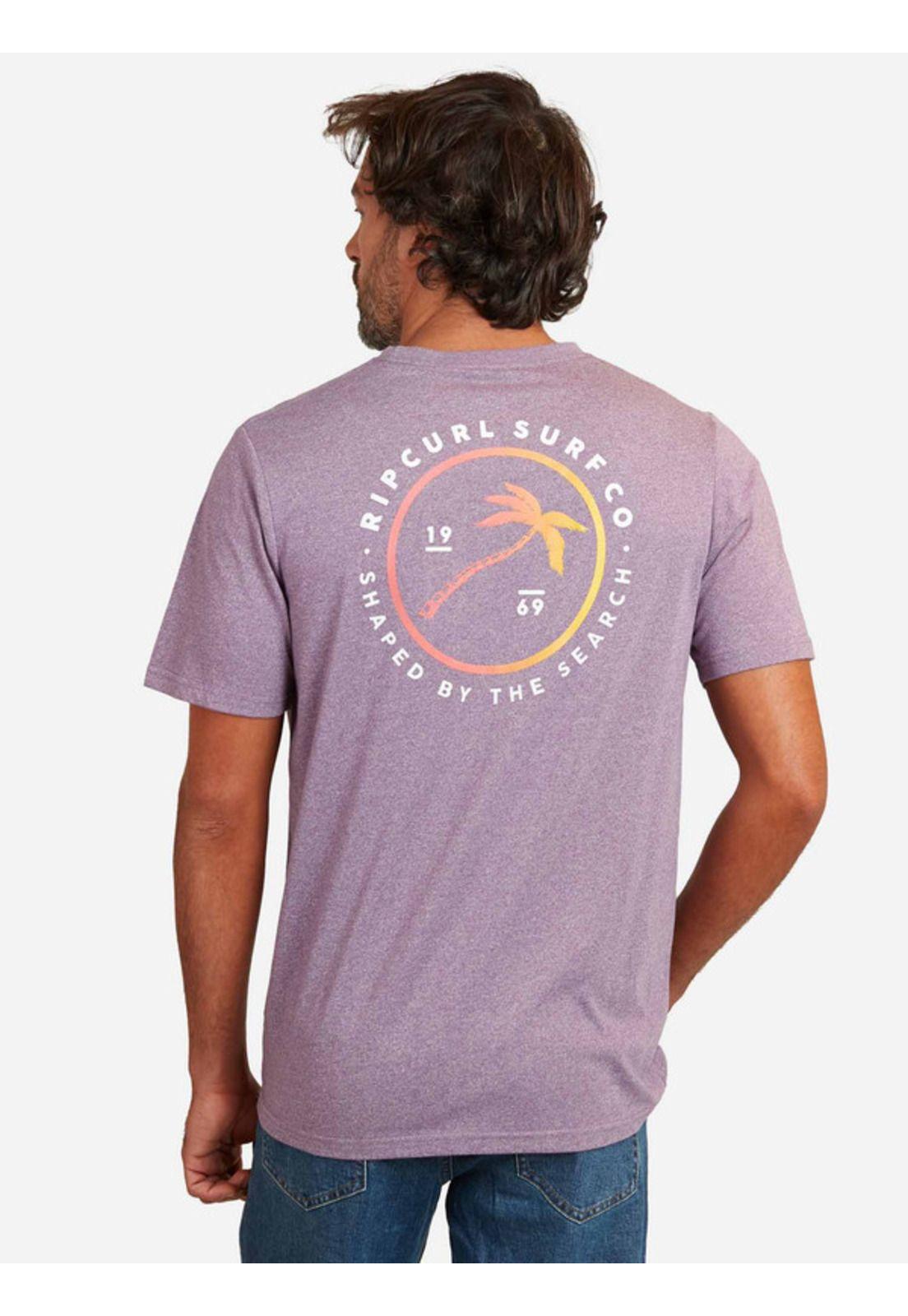 Polera M/C  Roller Mt Rosado Hombre Ripcurl-1