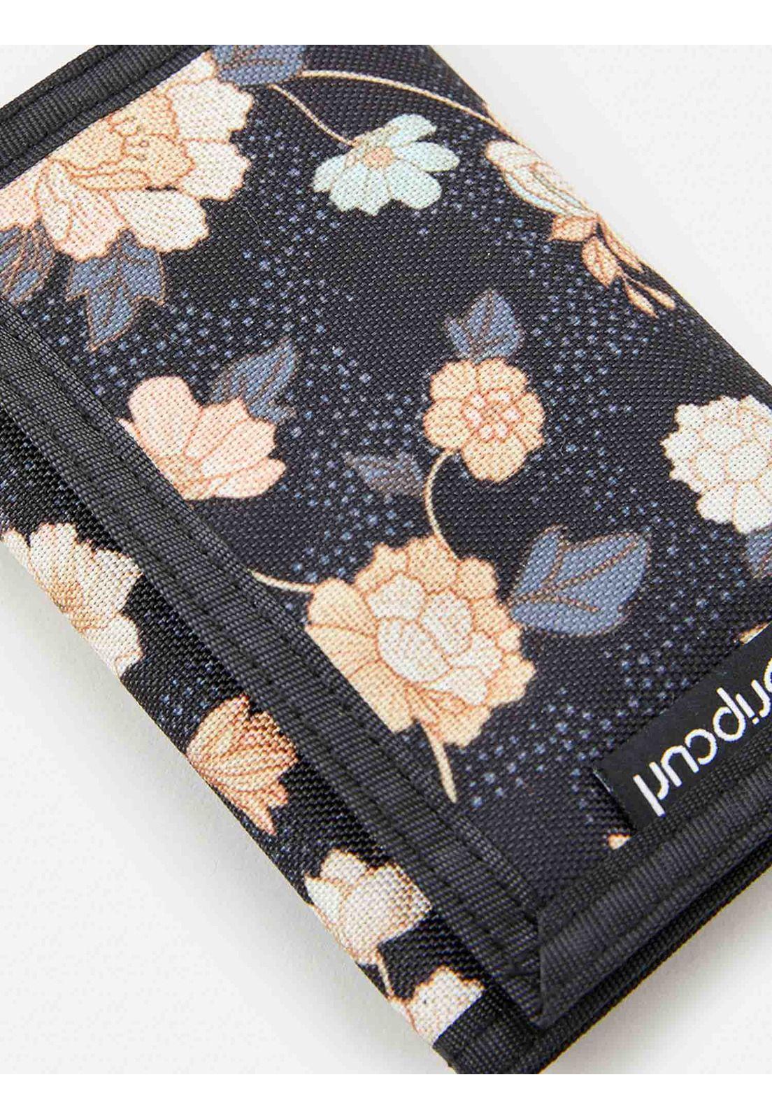 Billetera DRIFTER SURF WALLET Mujer Negro Rip Curl-2