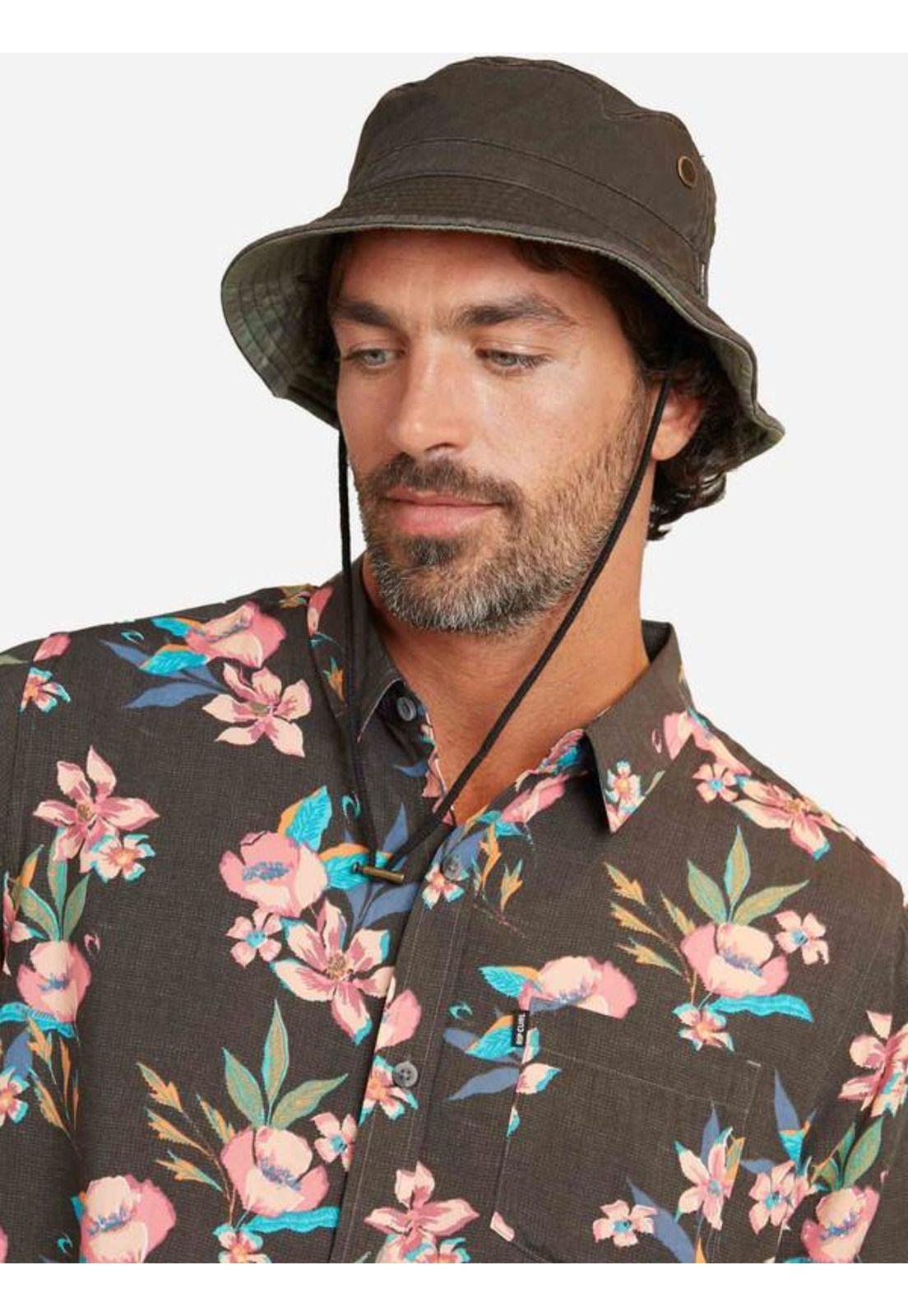 Camisa M/C Wild Flower Multicolor Hombre Ripcurl-2