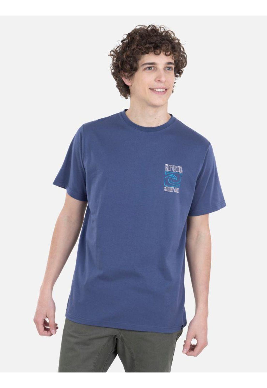 Polera Hombre 6P161-MV22 Azul Rip Curl-0