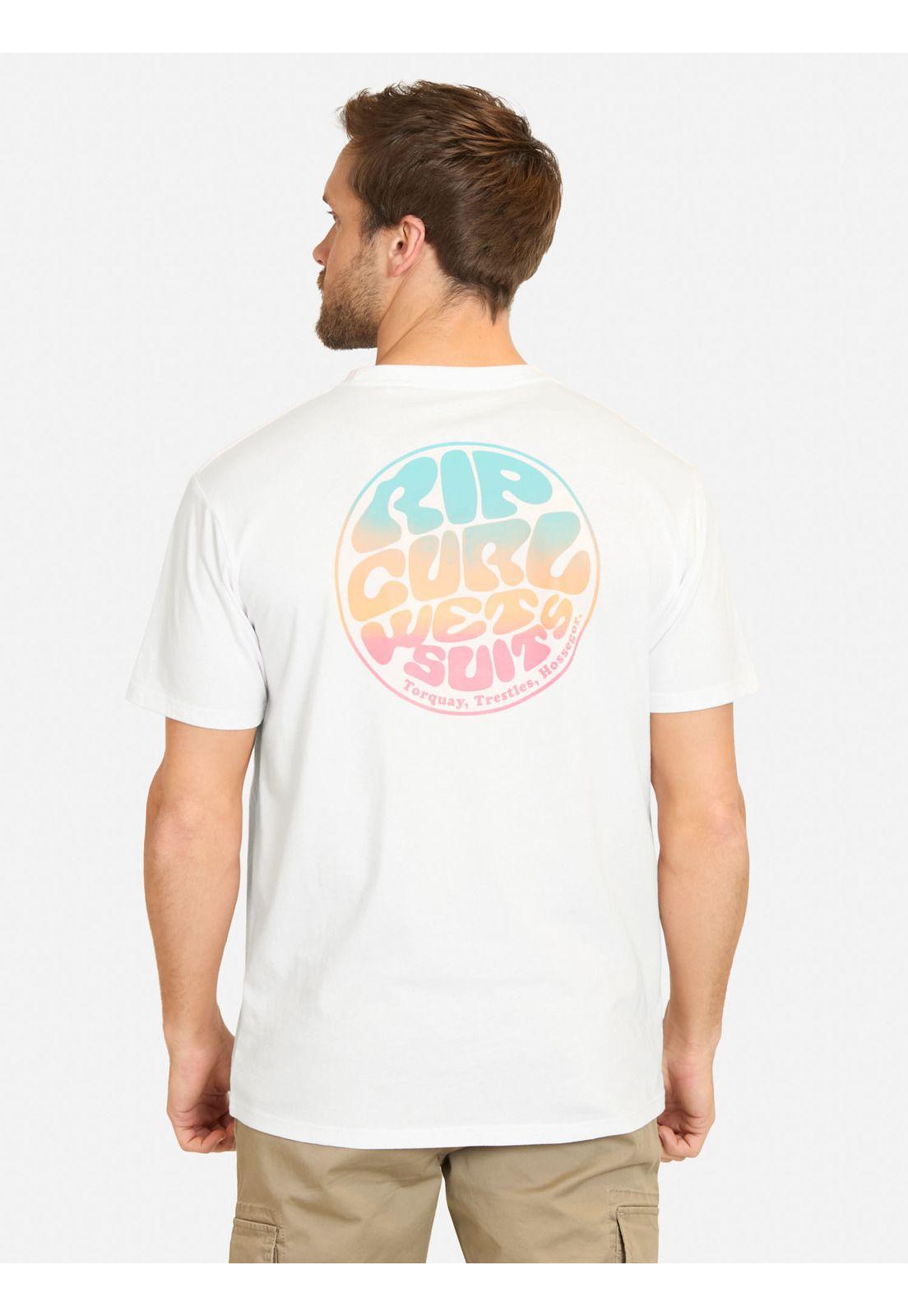 Polera MC Rush Blanco Hombre Rip Curl-1