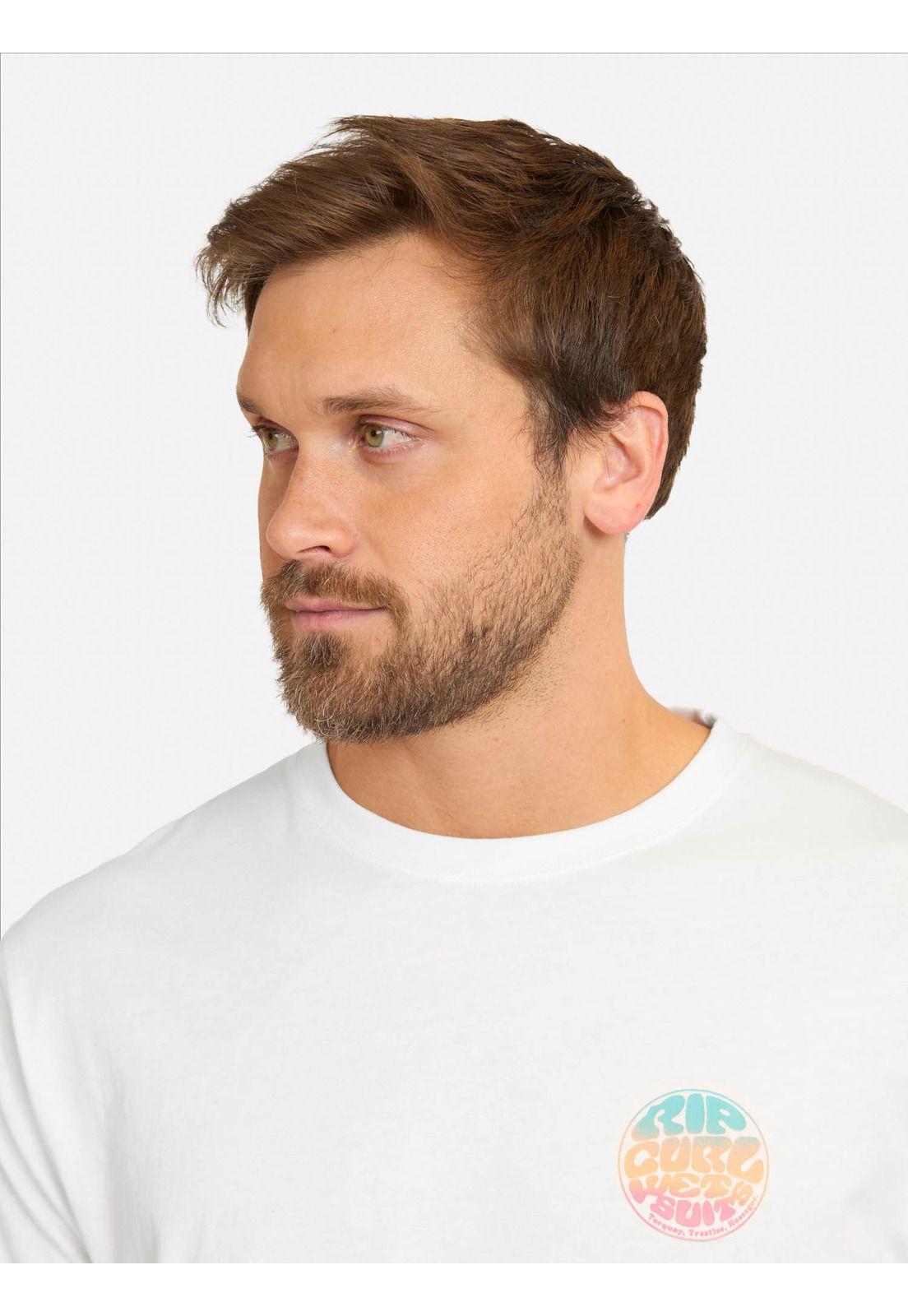 Polera MC Rush Blanco Hombre Rip Curl-2