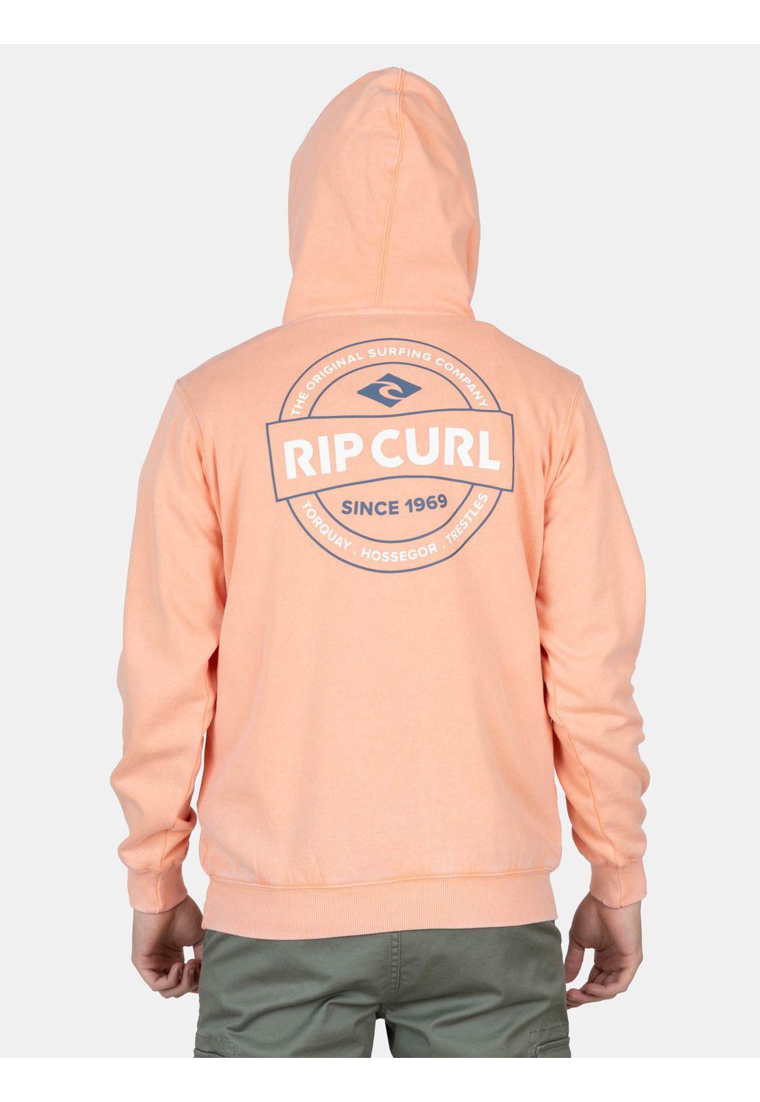 Poleron Canguro Freeline Naranja Infantil Rip Curl-1