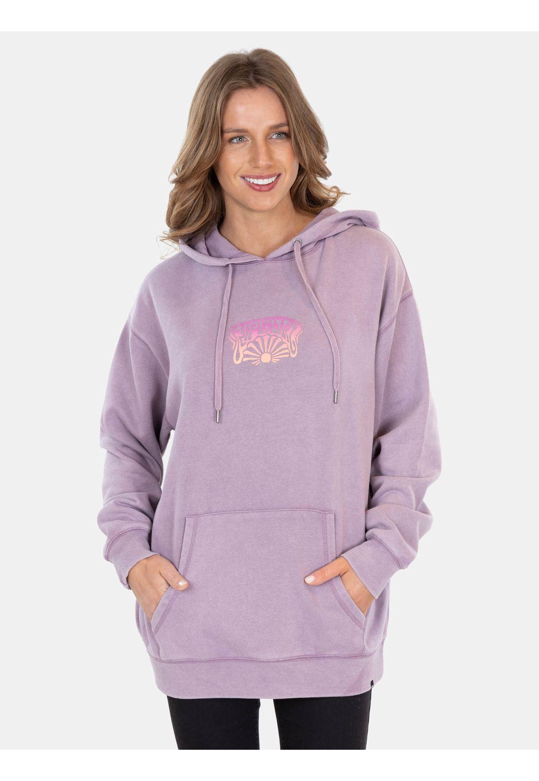 Poleron Canguro Sunset Search Hoodie Morado Mujer Rip Curl-0