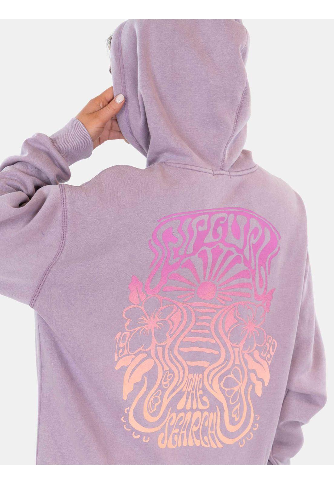 Poleron Canguro Sunset Search Hoodie Morado Mujer Rip Curl-3