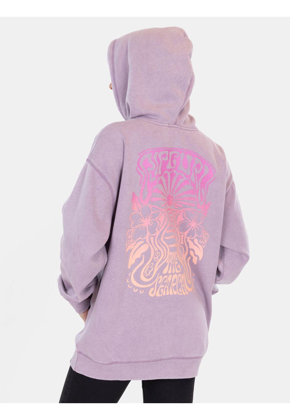 Poleron Canguro Sunset Search Hoodie Morado Mujer Rip Curl-1