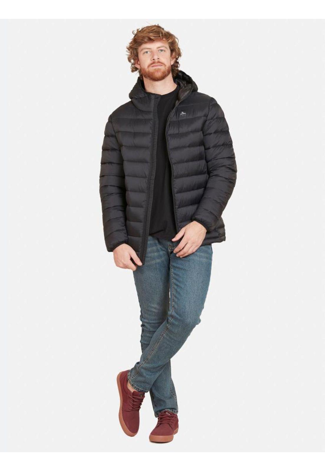 Parka Hombre LIGHT QUILTED Negro Rip Curl-3