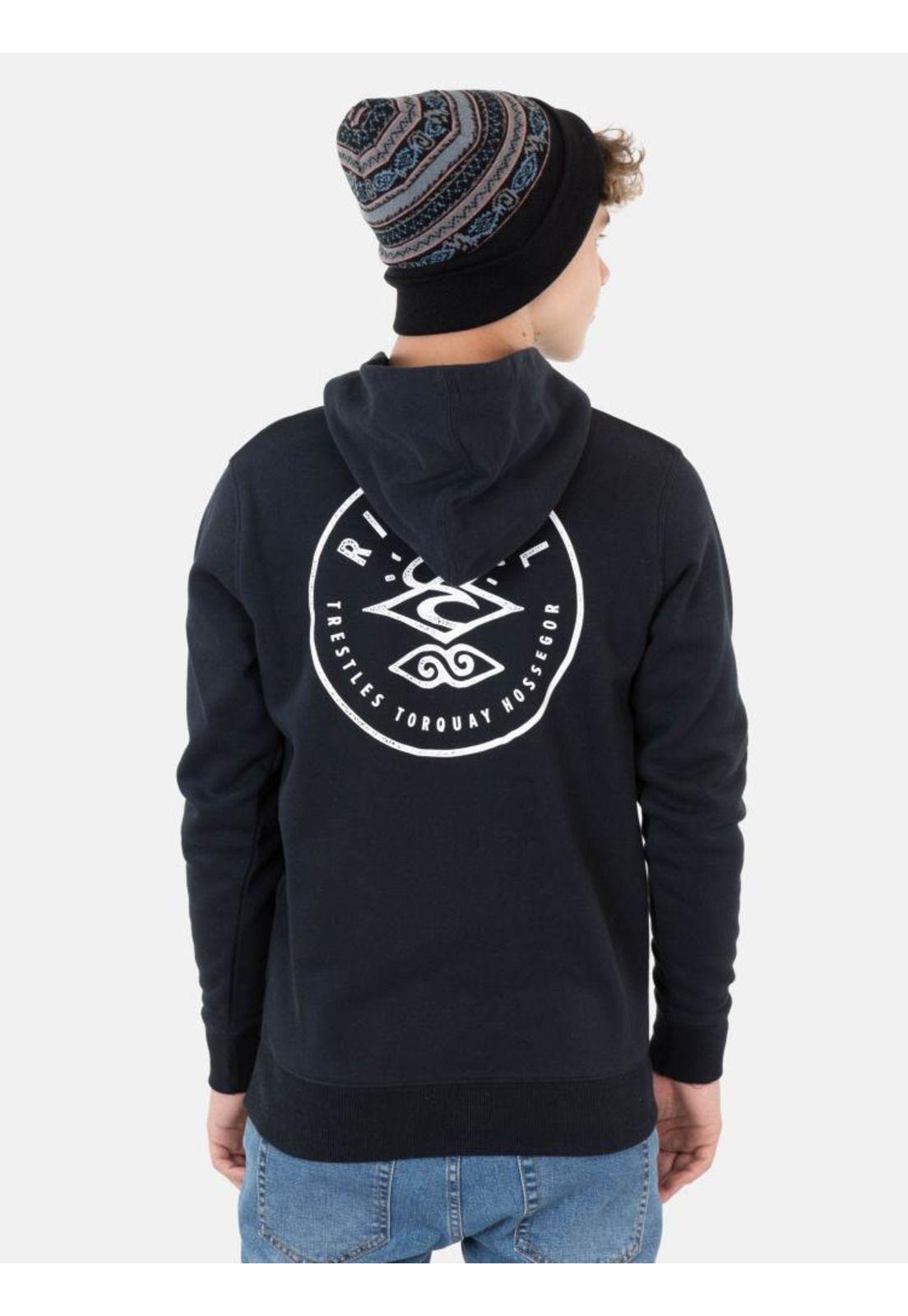 Poleron The Search Old Negro Infantil Rip Curl-1