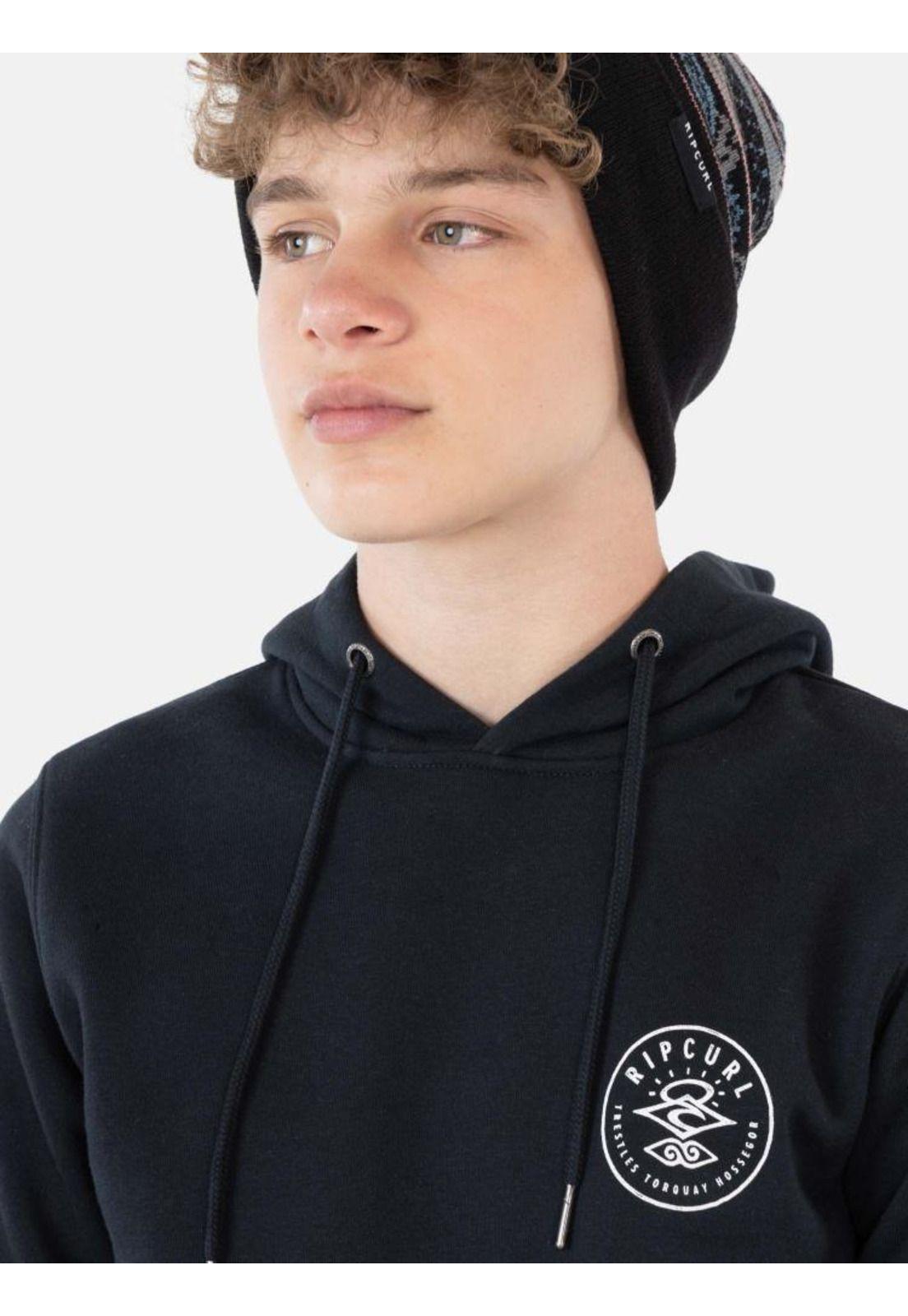 Poleron The Search Old Negro Infantil Rip Curl-2