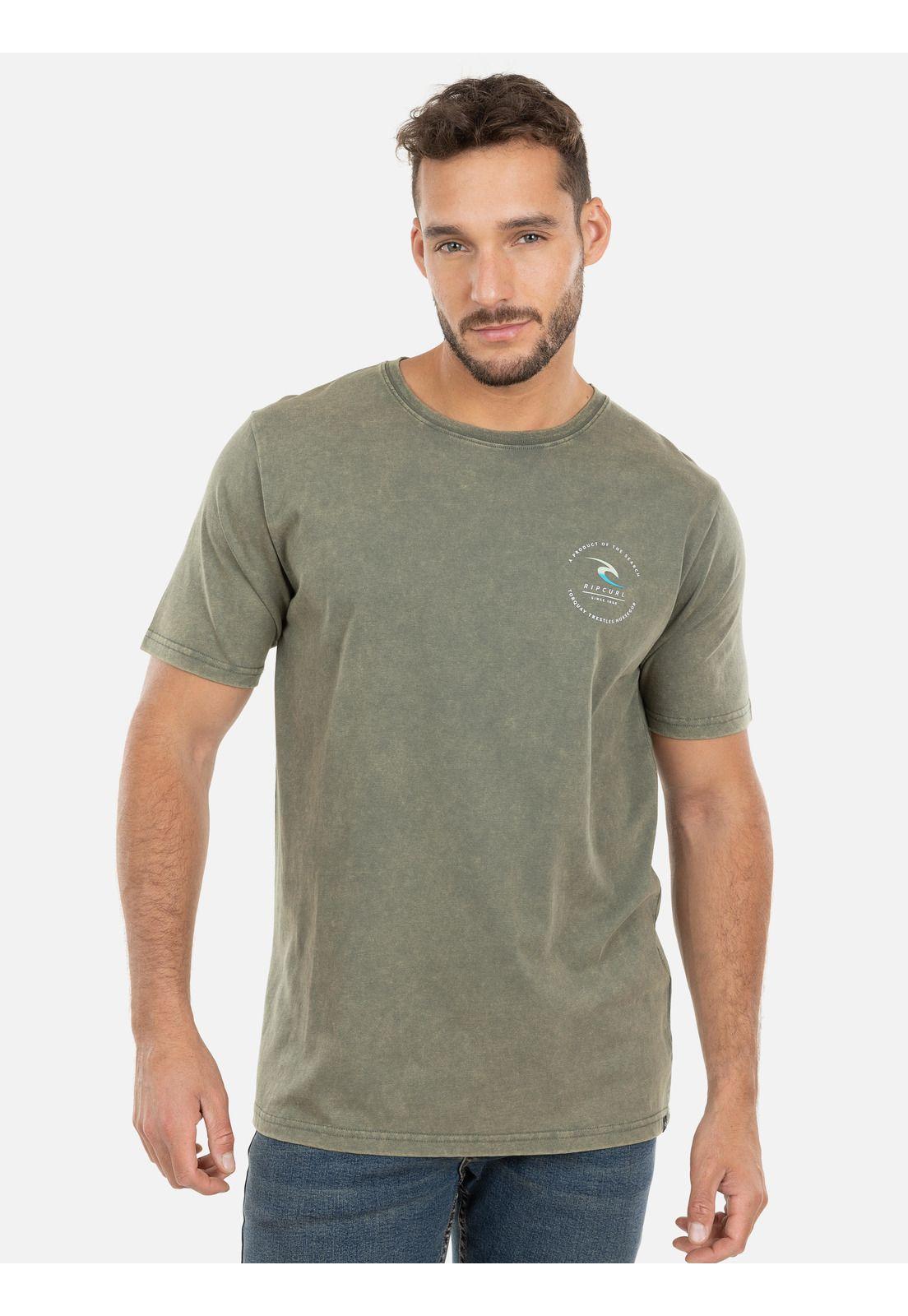 Polera Hombre Verde 6P202-MI21 Rip Curl-0
