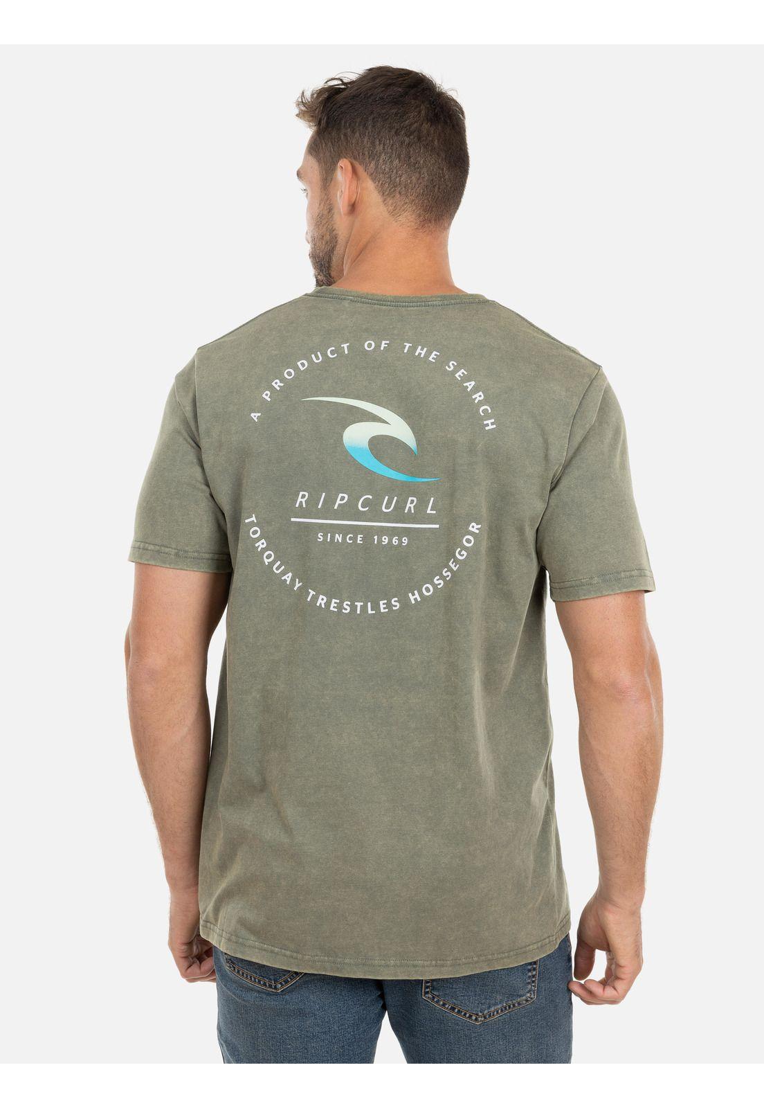 Polera Hombre Verde 6P202-MI21 Rip Curl-1