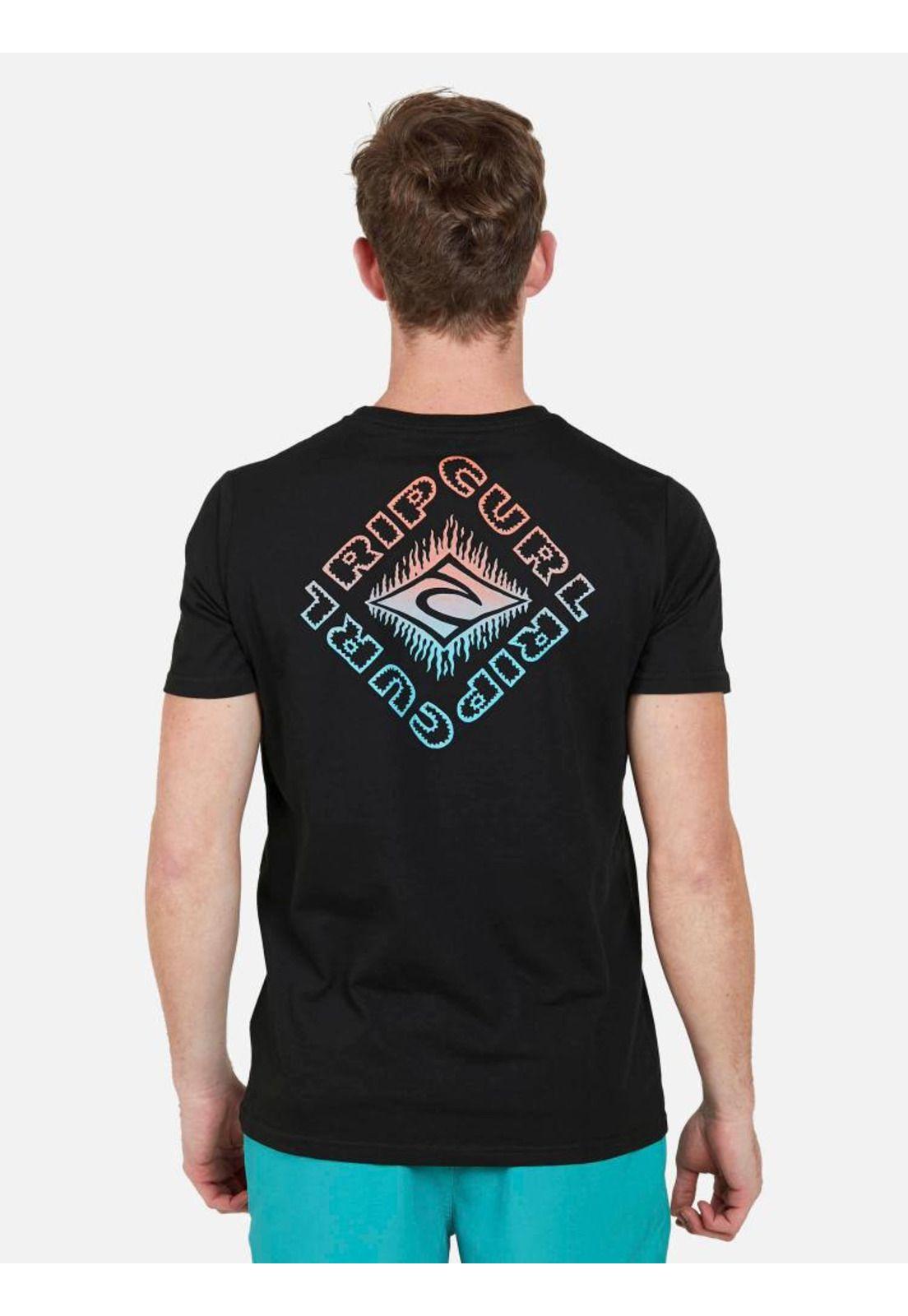 Polera 6P296 Hombre Negro Rip Curl-1