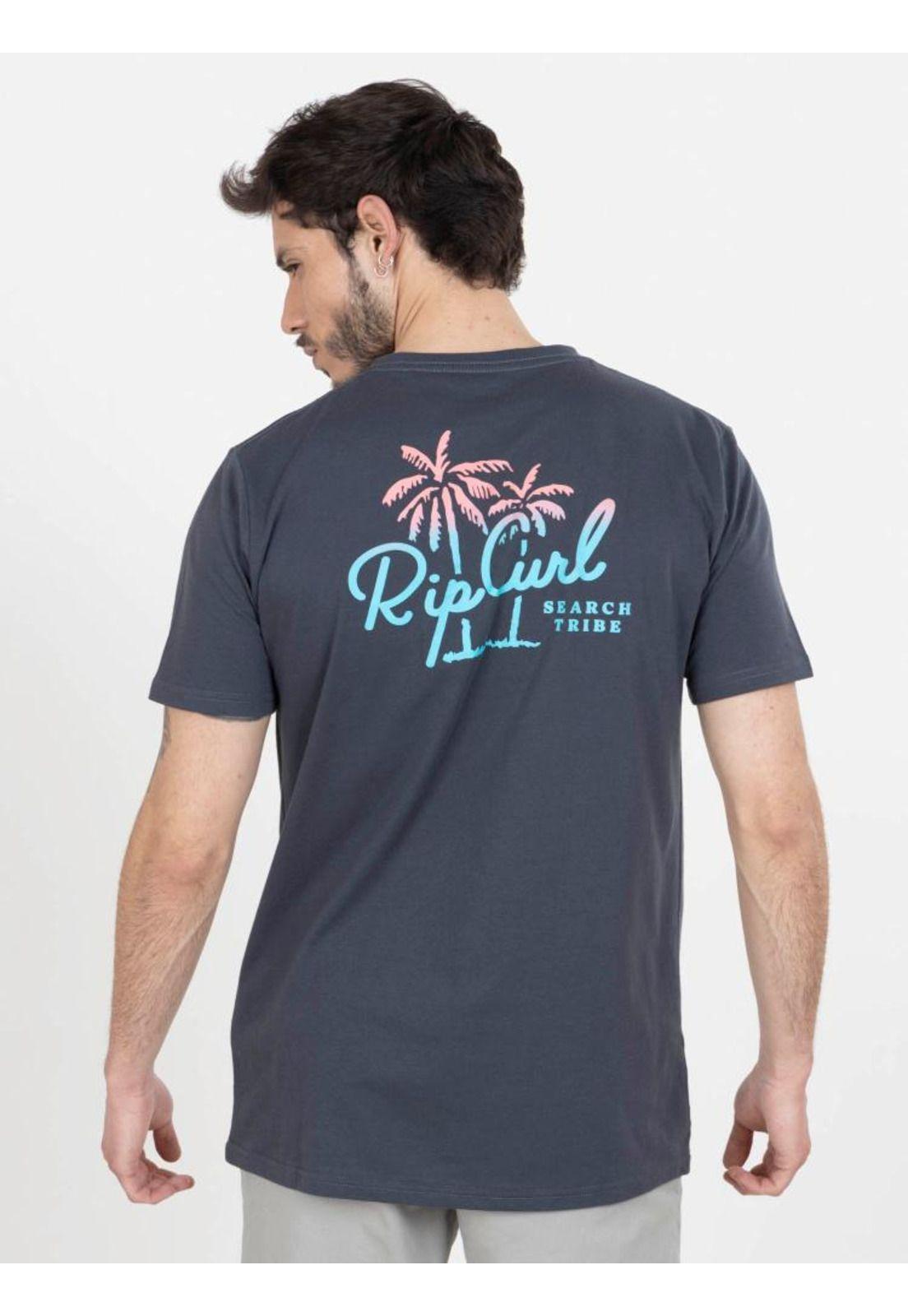 Polera 6P321 Hombre Gris Oscuro Rip Curl-1