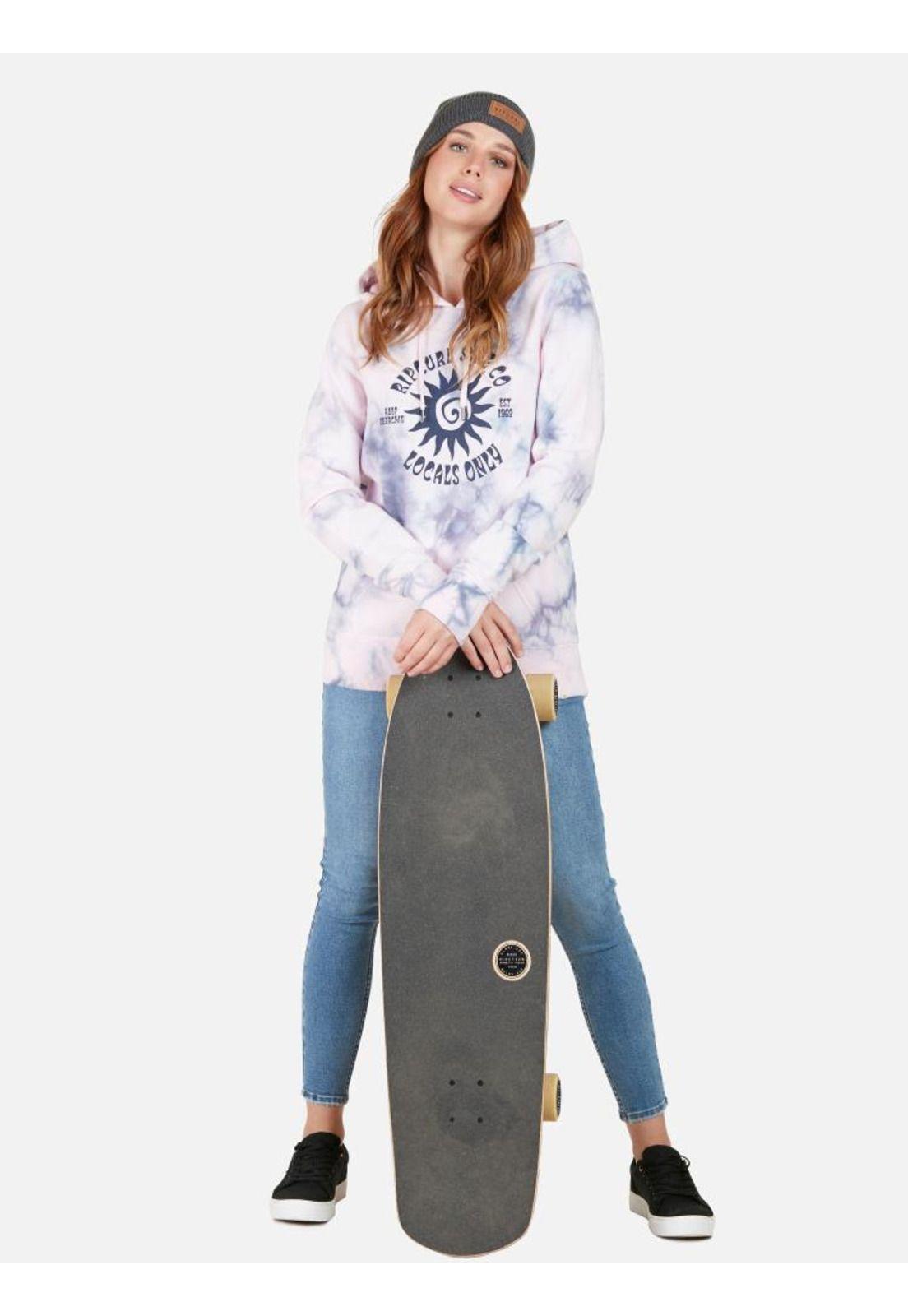 Poleron Local Only Dye Hoodie Multicolor Mujer Rip Curl-3