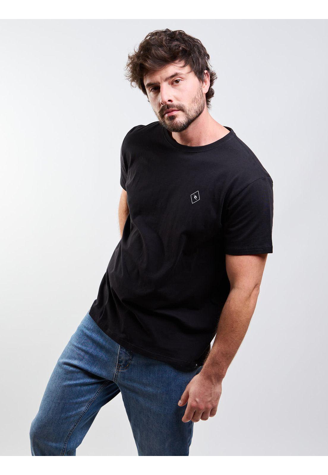 Polera MC Freewave Negro Hombre Rip Curl-4