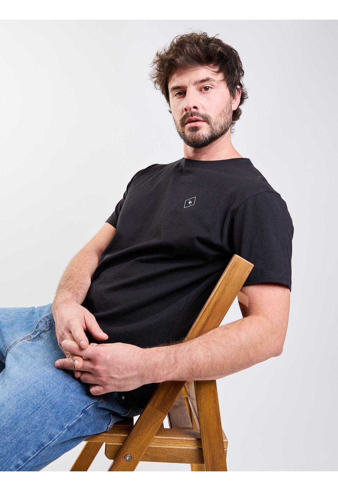 Polera MC Freewave Negro Hombre Rip Curl-6