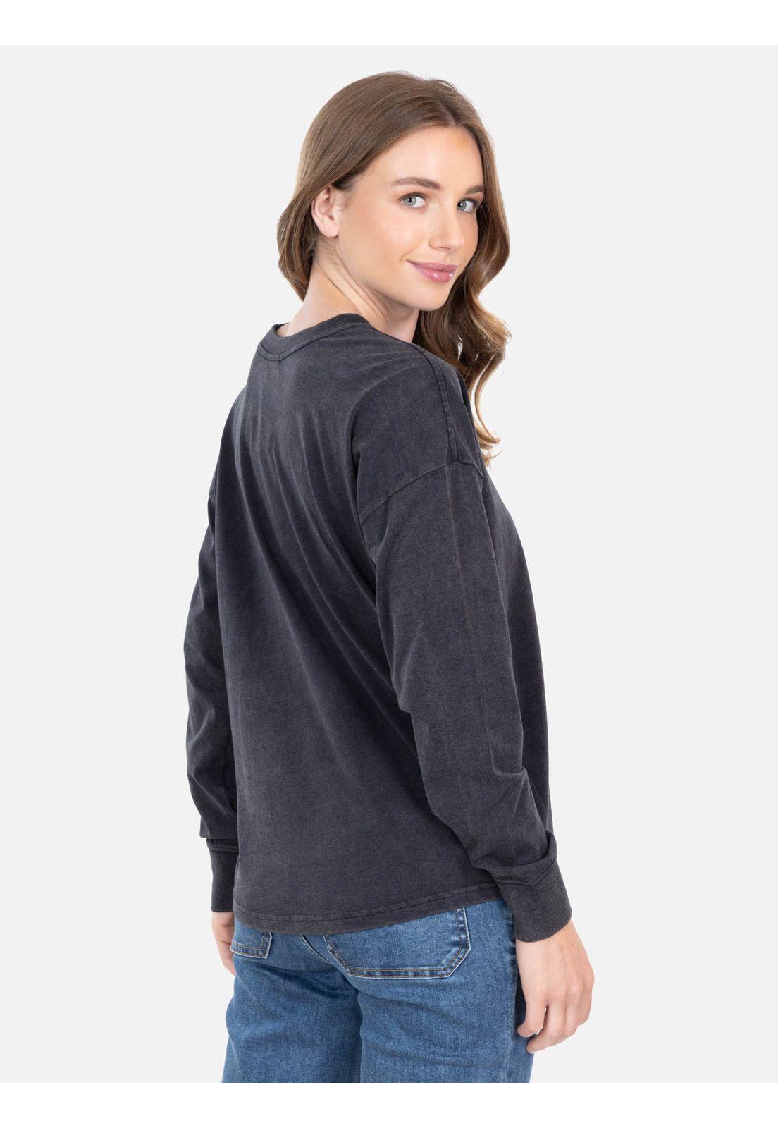 Polera ML Dila Negro Mujer Rip Curl-1