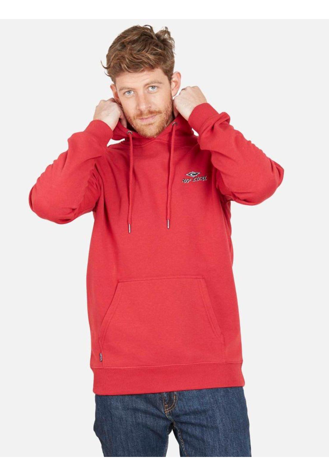 Poleron 6O476 Hombre Rojo Rip Curl-0