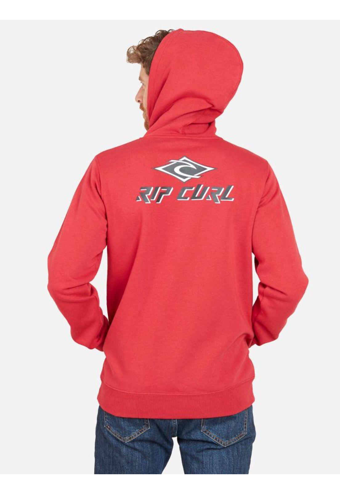 Poleron 6O476 Hombre Rojo Rip Curl-1