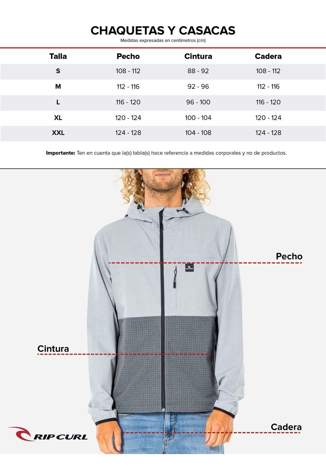 Cortaviento Drift Negro Hombre Rip Curl-5