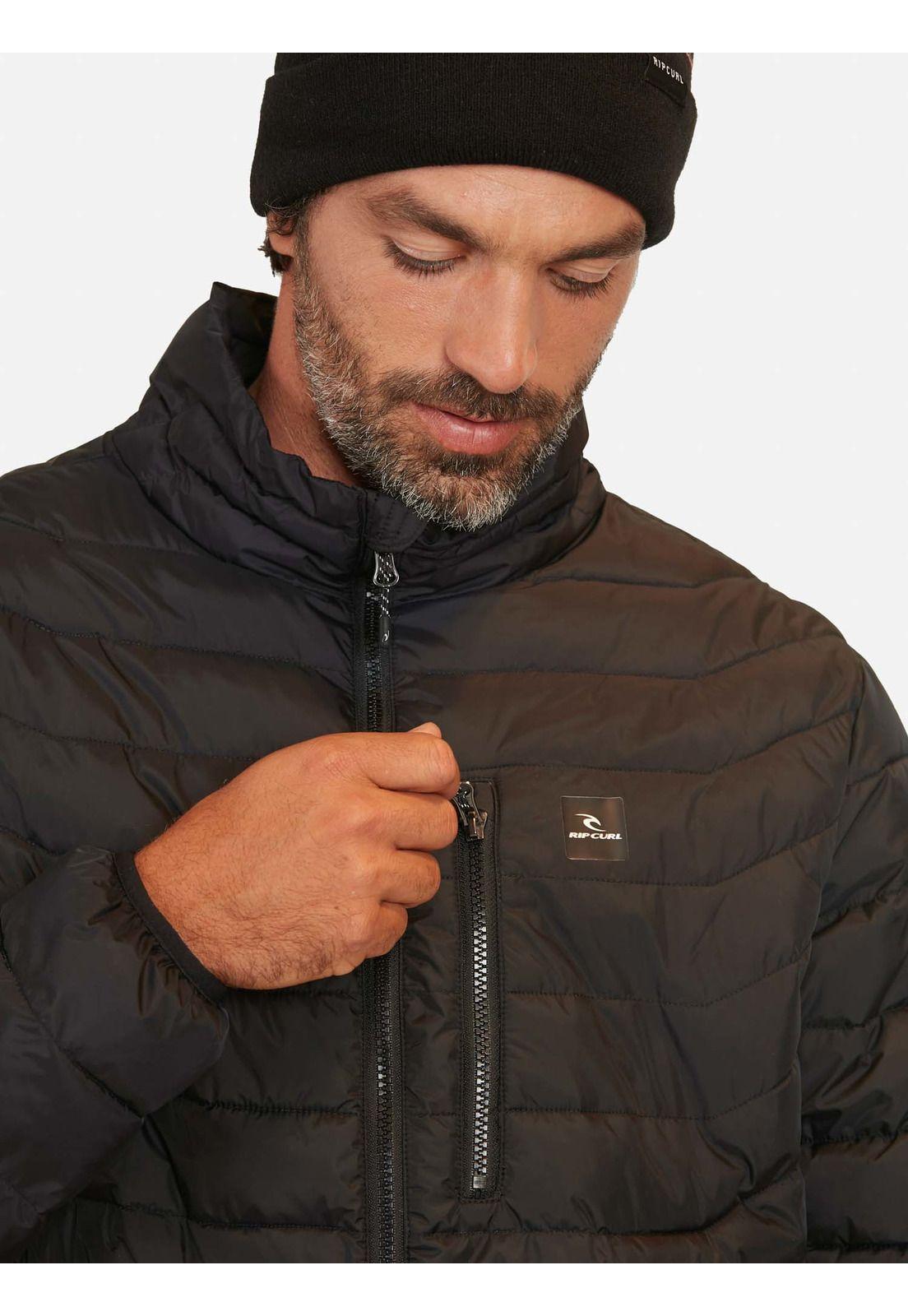 Parka Puffa Kailua Negro Hombre Rip Curl-2