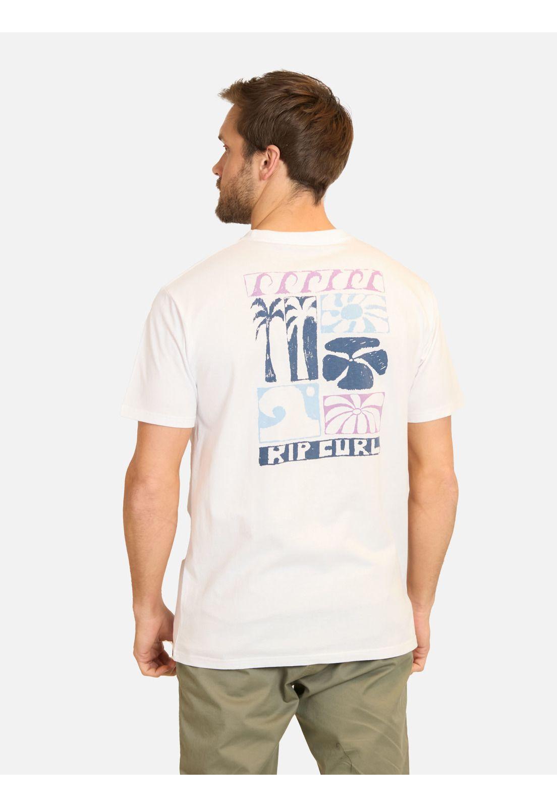 Polera MC Rider Blanco Hombre Rip Curl-1