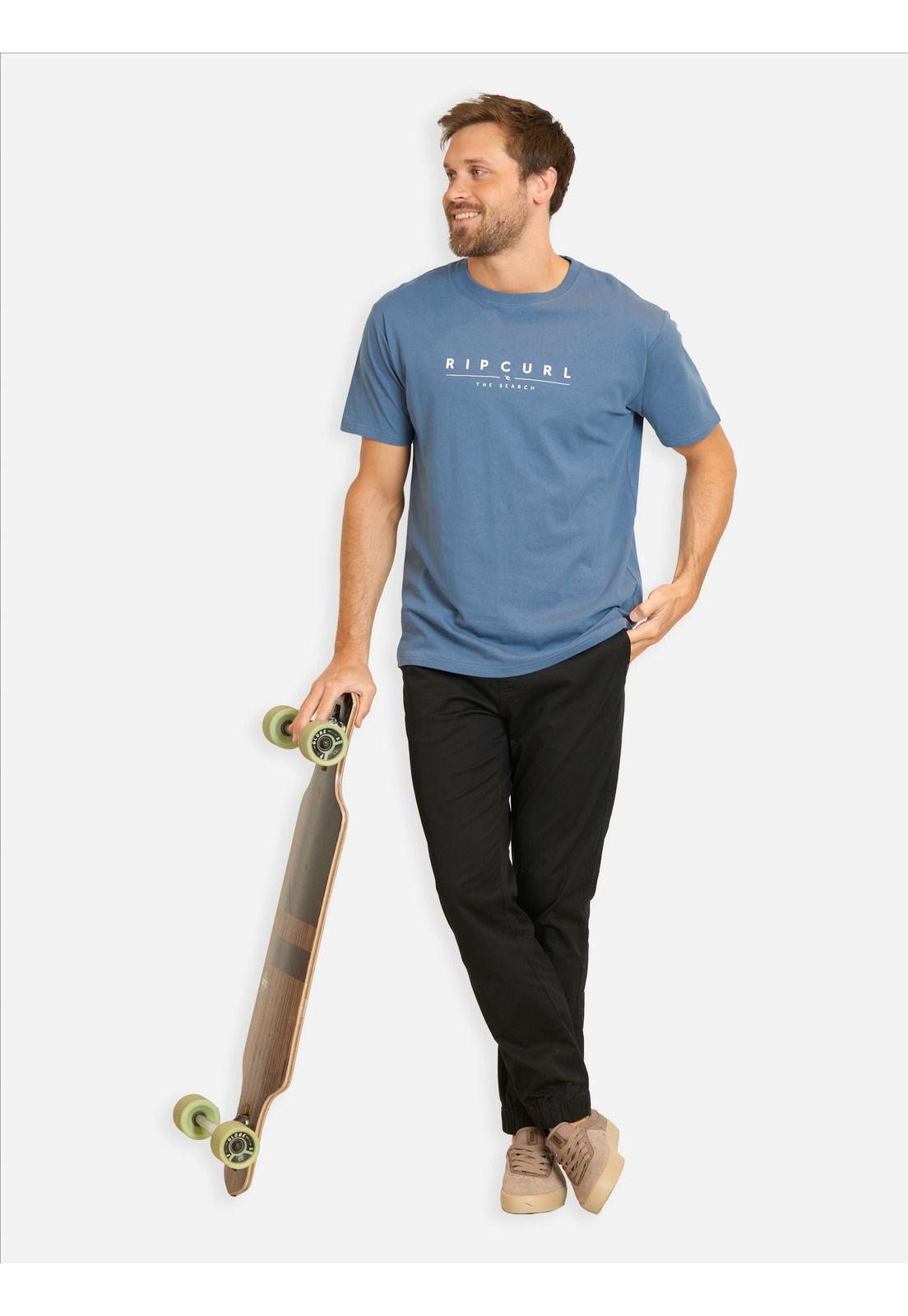 Polera MC Flow Azul Hombre Rip Curl-3