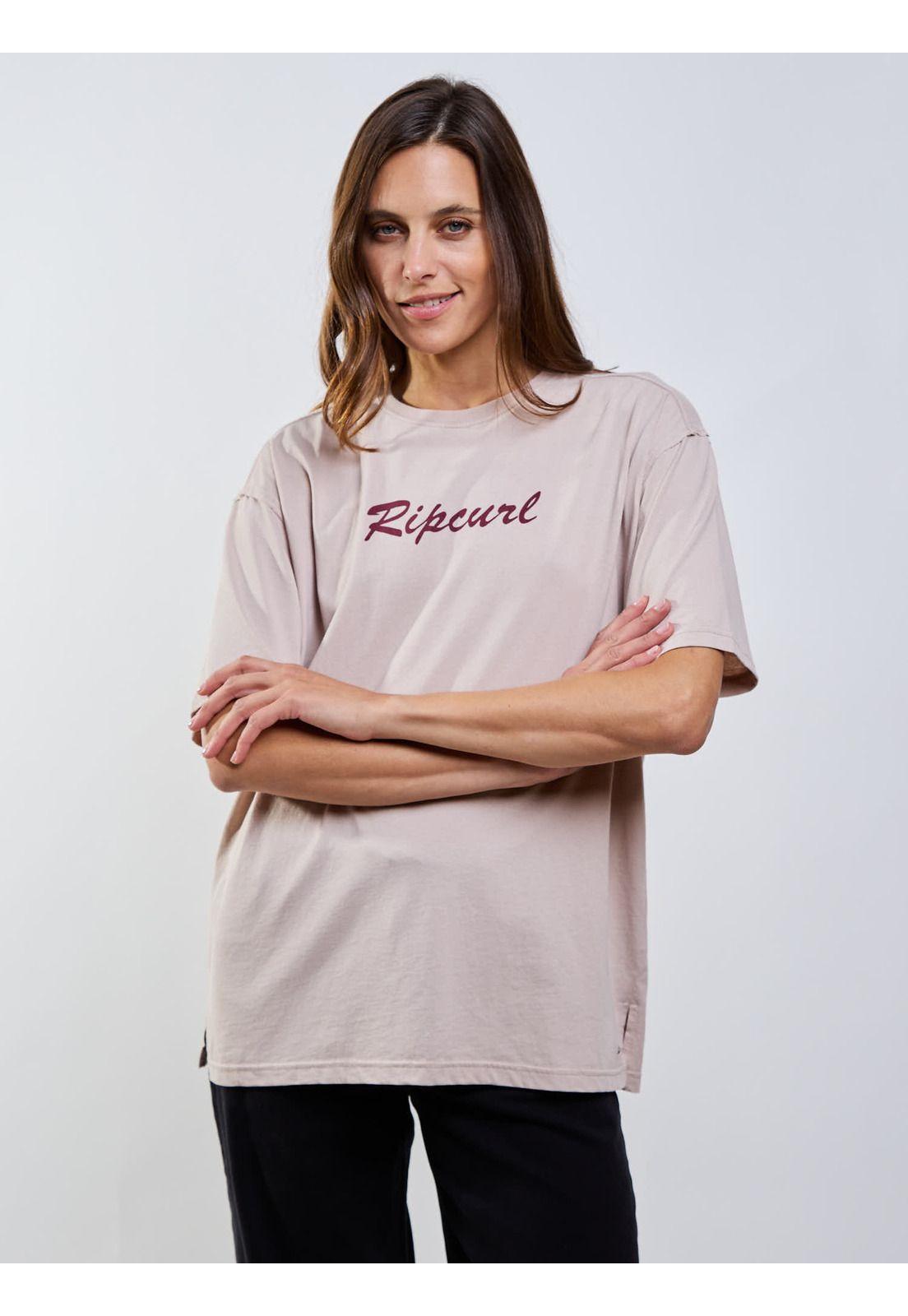 Polera MC Coral Beige Mujer Rip Curl-4