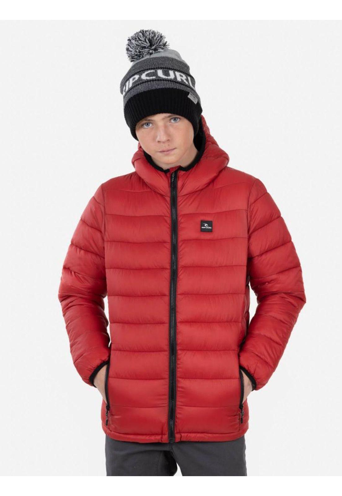Parka Hoodie Puffa Juvenil Rojo Rip Curl-0