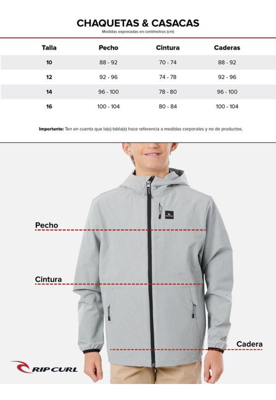 Parka Hoodie Puffa Juvenil Rojo Rip Curl-2