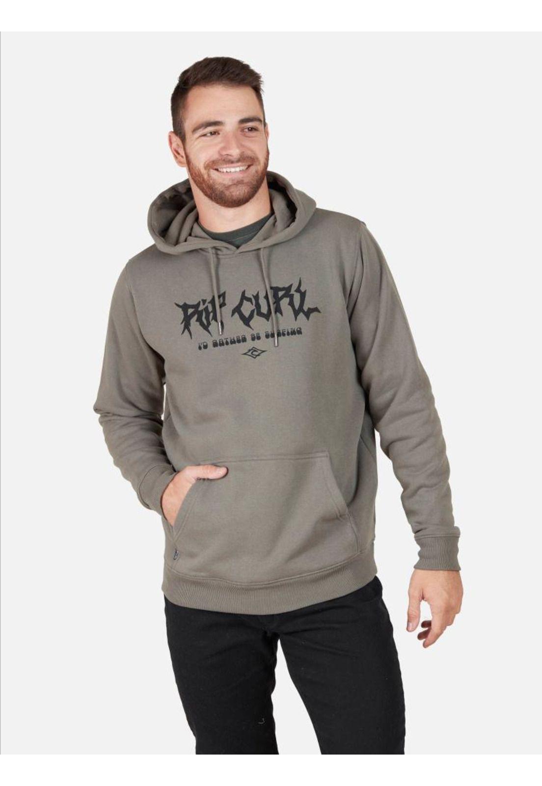 Poleron BAD RC Verde Hombre Rip Curl-0