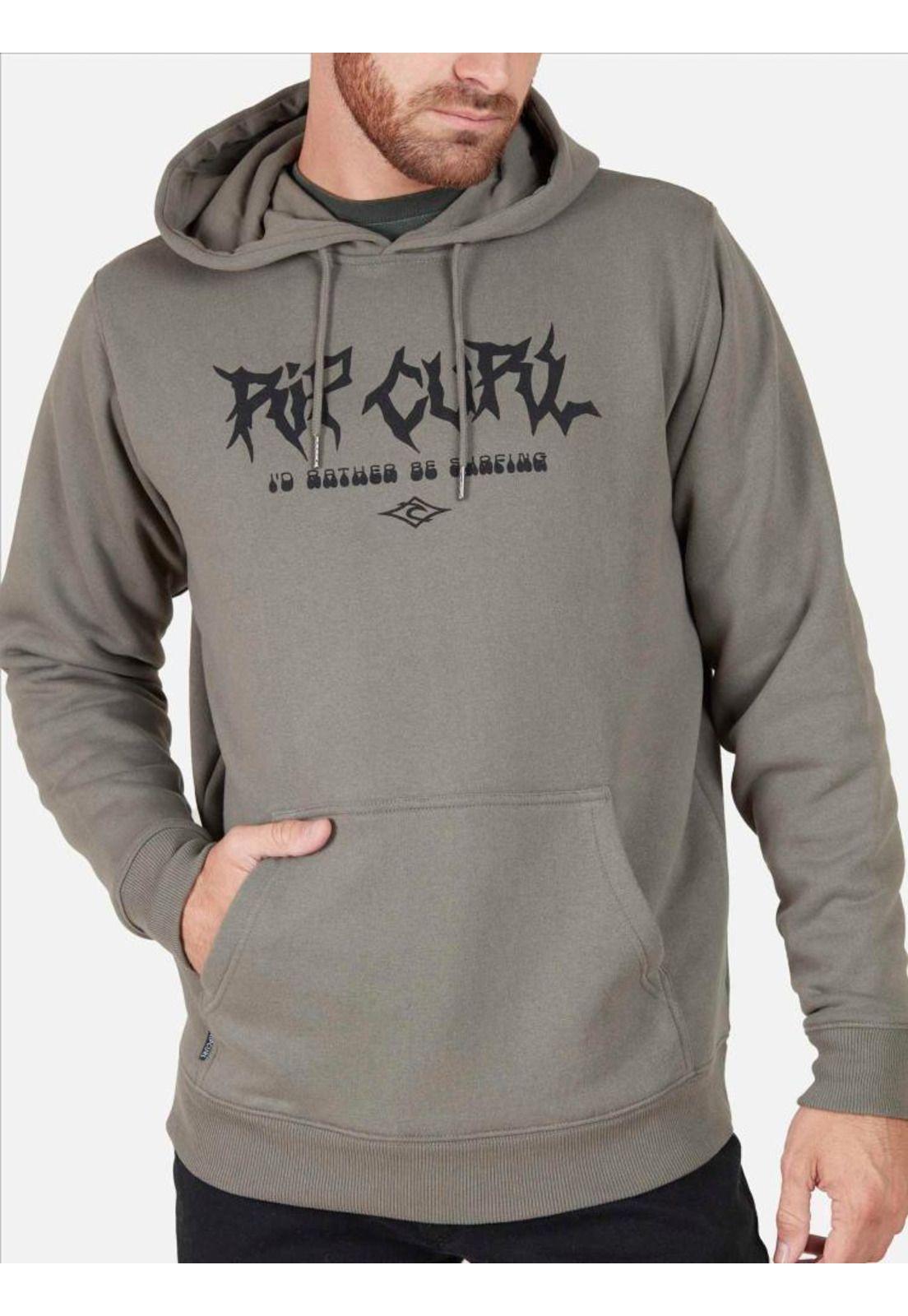 Poleron BAD RC Verde Hombre Rip Curl-4