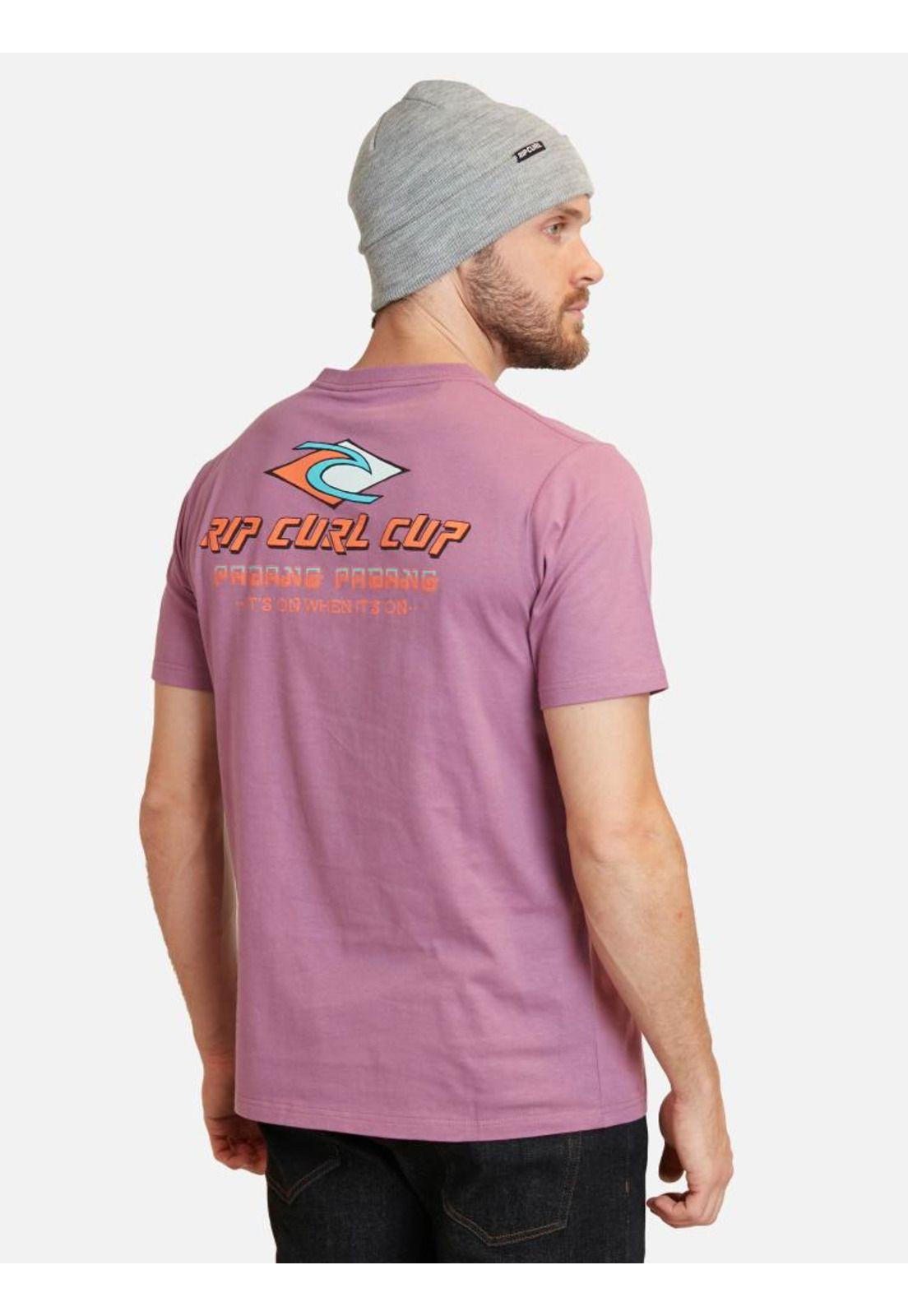 Polera Padang Ss Tee Burdeo Hombre Rip Curl-1
