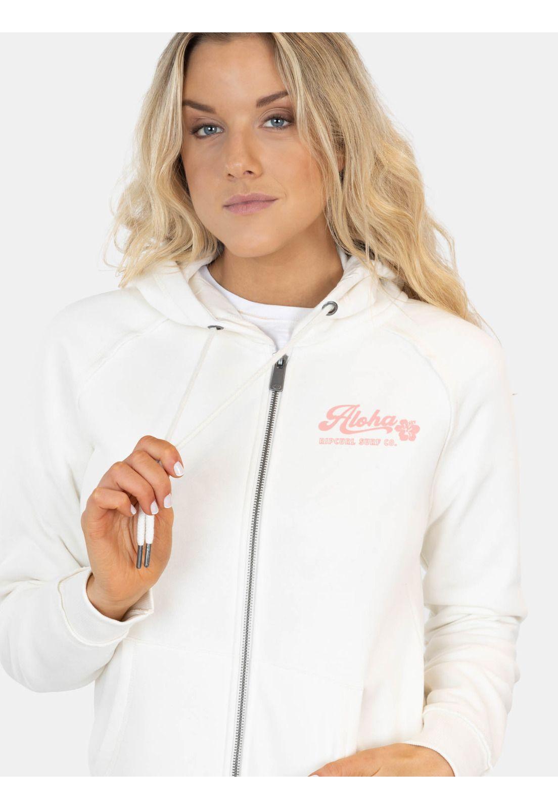 Poleron FZ Deepcrest Blanco Mujer Rip Curl-2