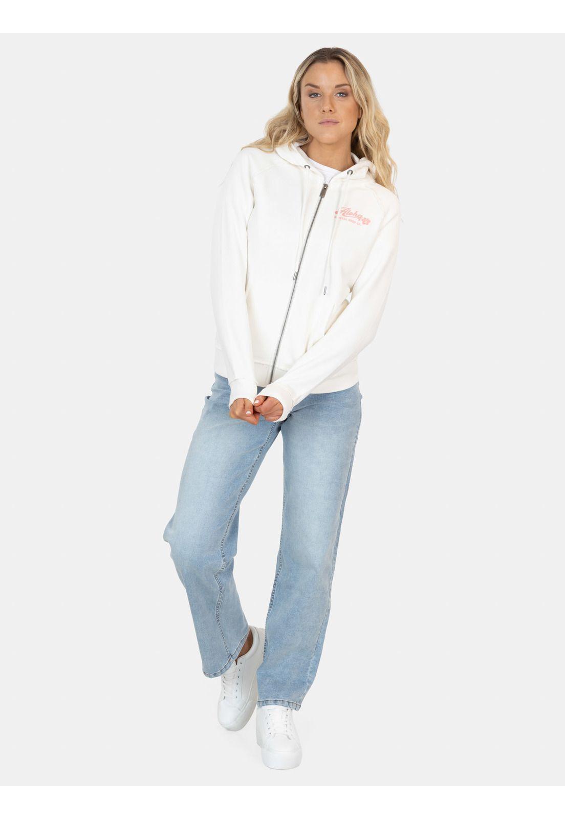 Poleron FZ Deepcrest Blanco Mujer Rip Curl-3