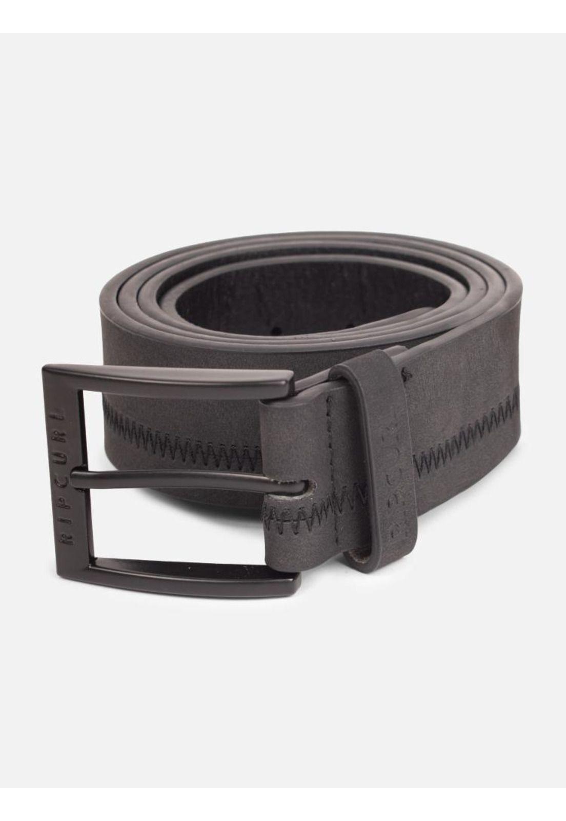Cinturon Double Stitch BLK Negro Hombre Rip Curl-0