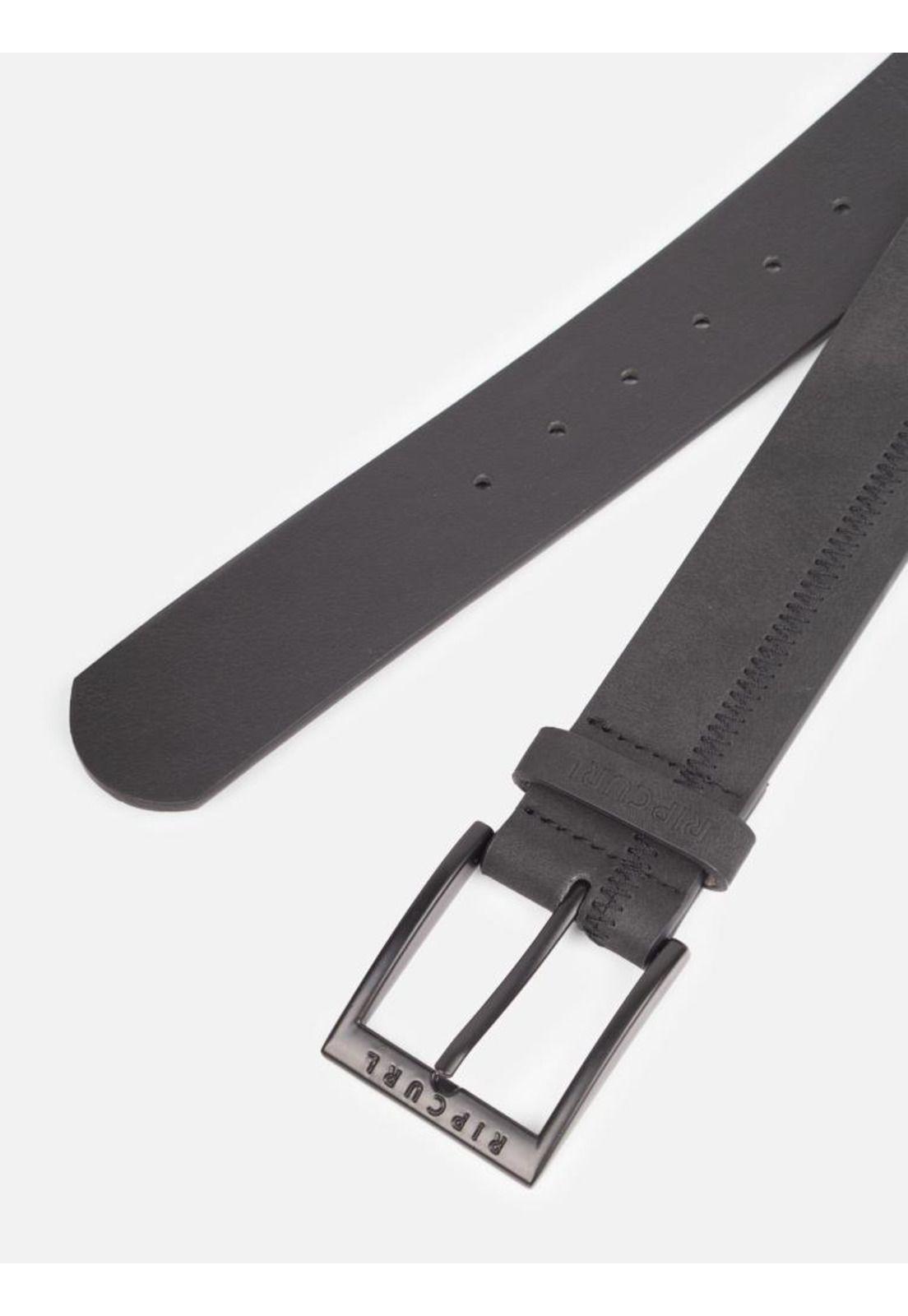 Cinturon Double Stitch BLK Negro Hombre Rip Curl-1