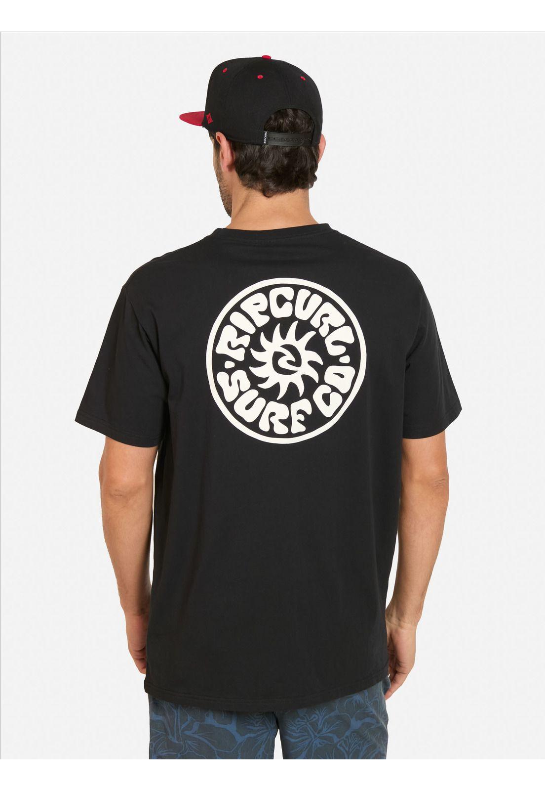 Polera MC Pacific Rinse Negro Hombre Rip Curl-1