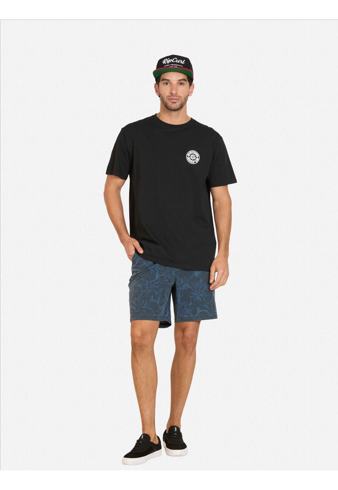 Polera MC Pacific Rinse Negro Hombre Rip Curl-3