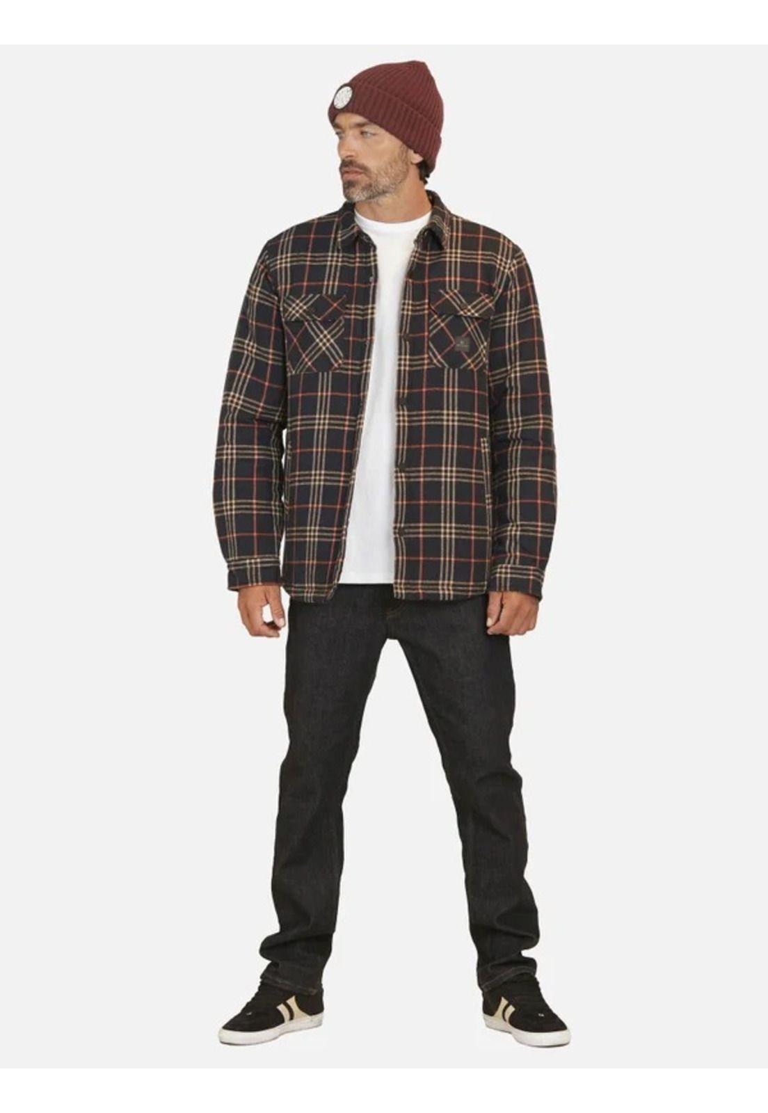 Casaca Camisa Overshirt Woke Multicolor Hombre Rip Curl-3