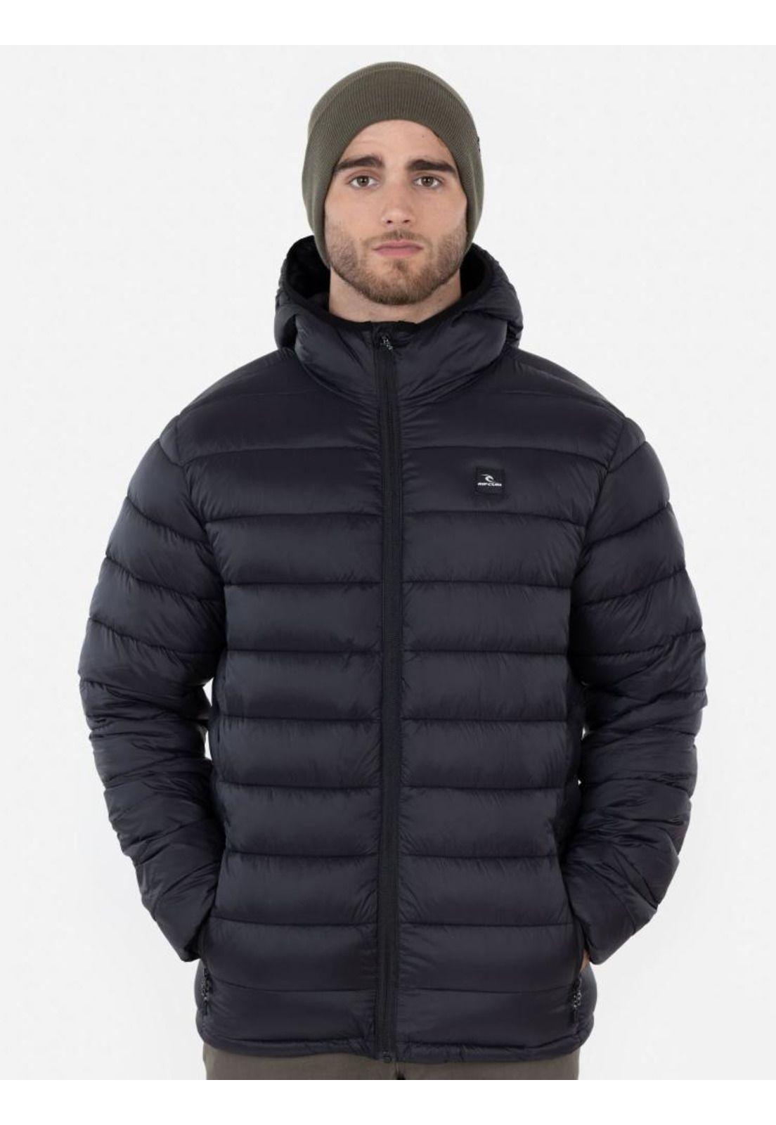 Parka Hoddie Puffa Hombre Negro Rip Curl-0